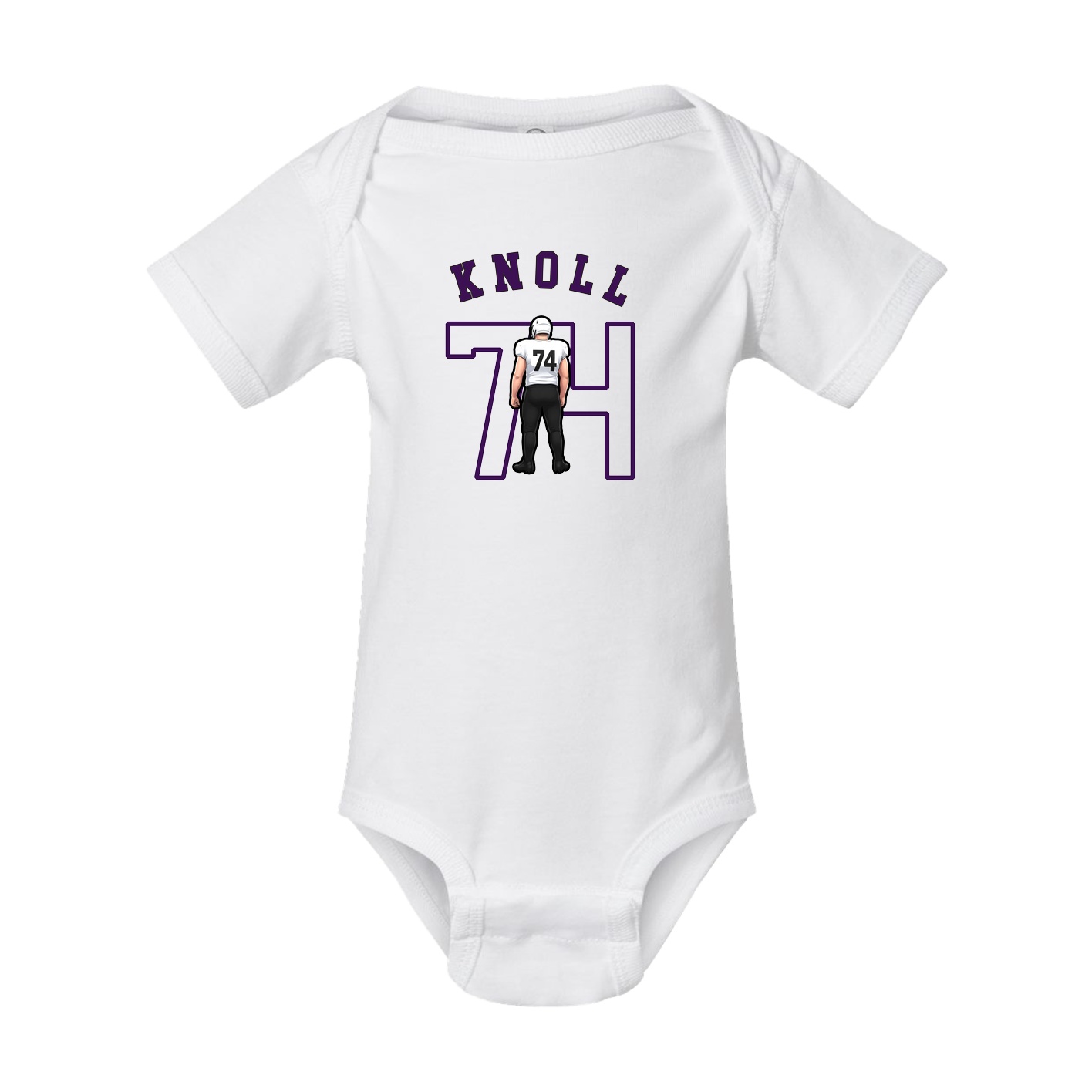 Baby Onesie — Shirsey Arch in White