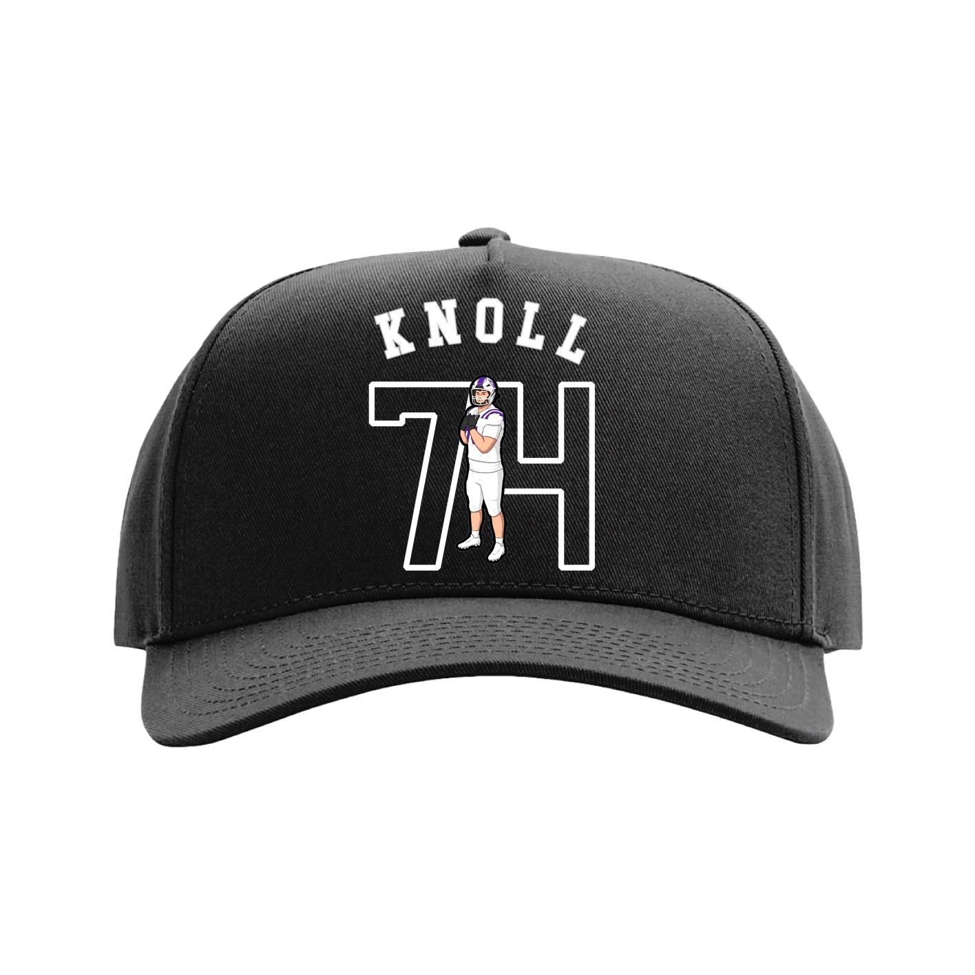 Full Fabric Five-Panel Champ Cap