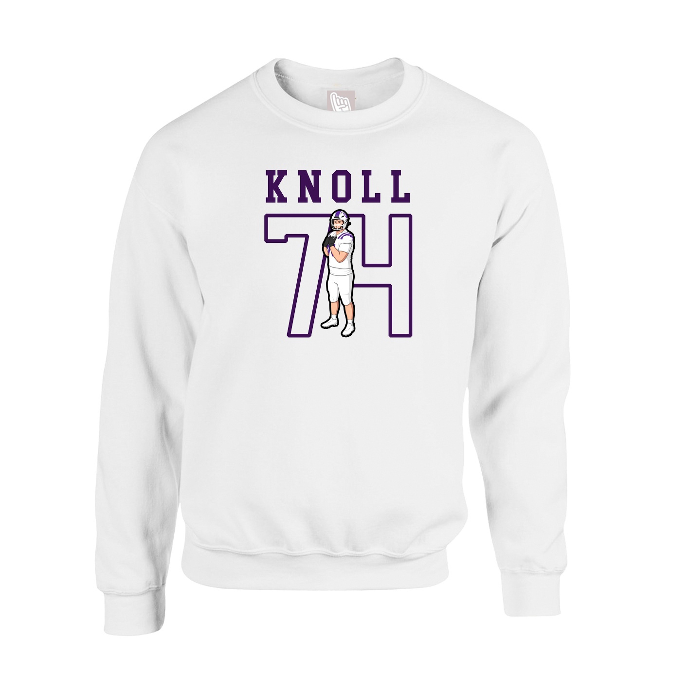 Fleece Crew — Shirsey in White