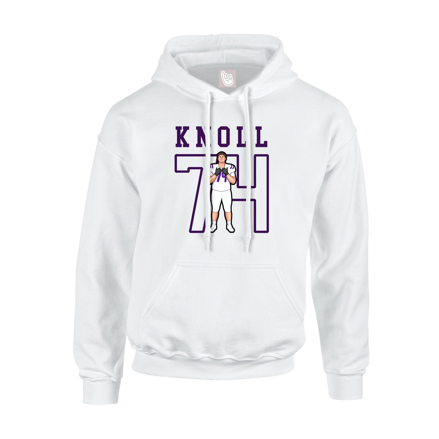Youth Hoodie — Shirsey in White