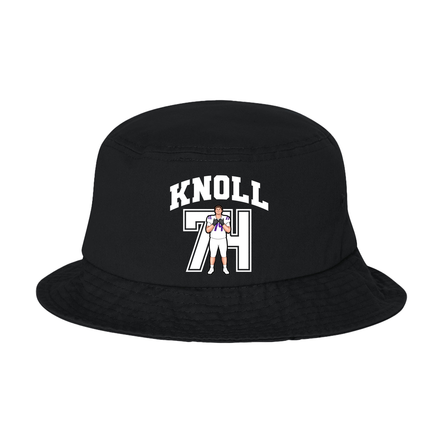 Bucket Cap — Number in Black