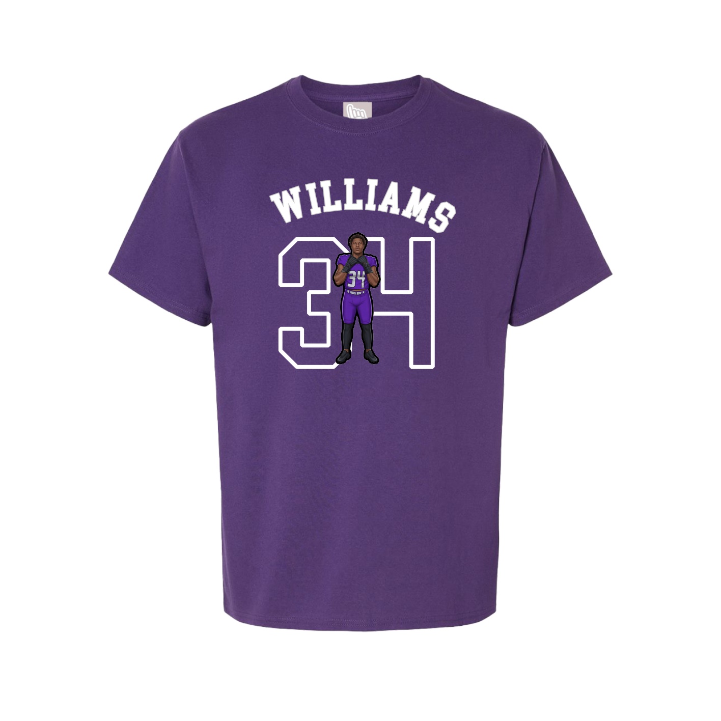 Youth Tee — Shirsey Arch in Purple