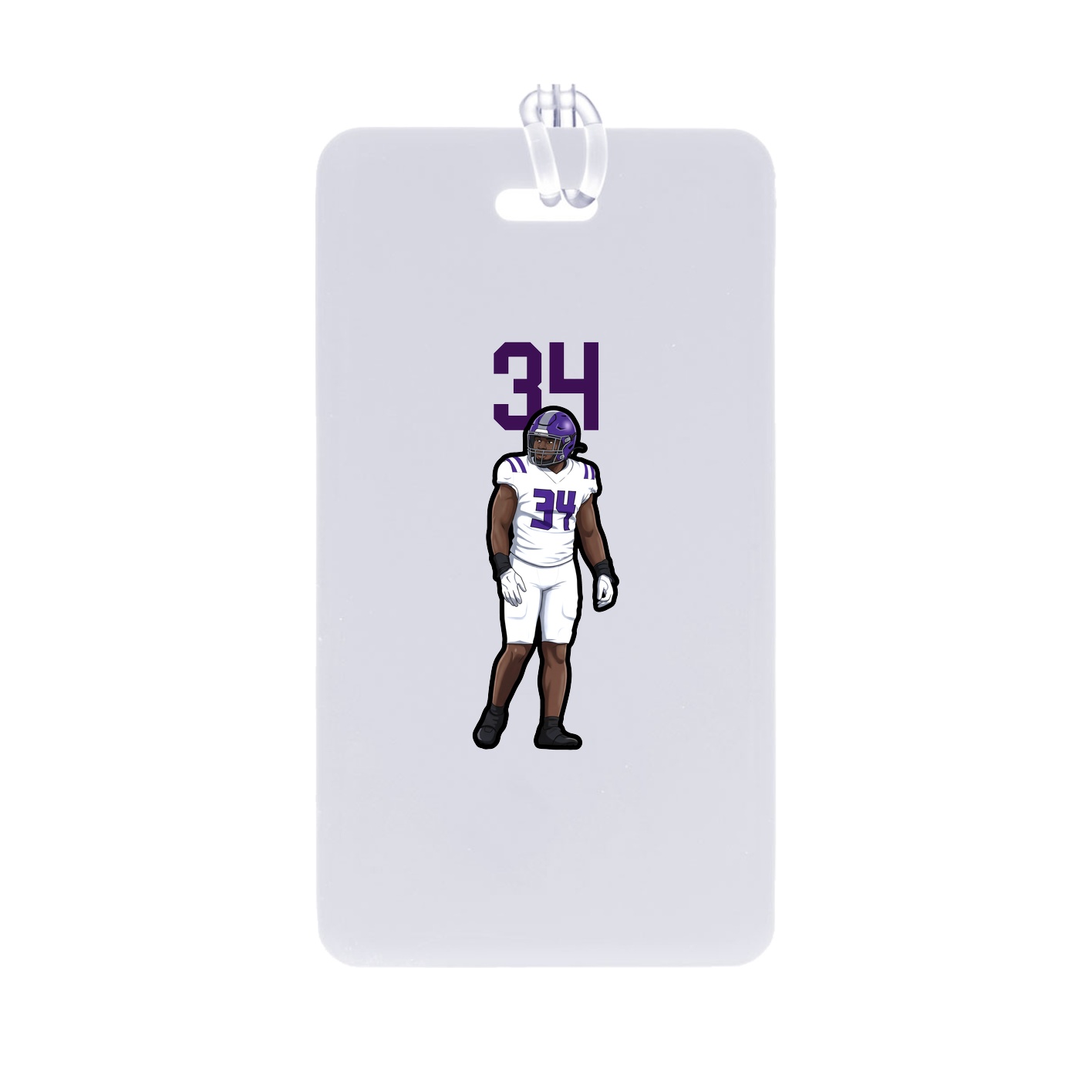 Bag Tag — Number Top in Classic
