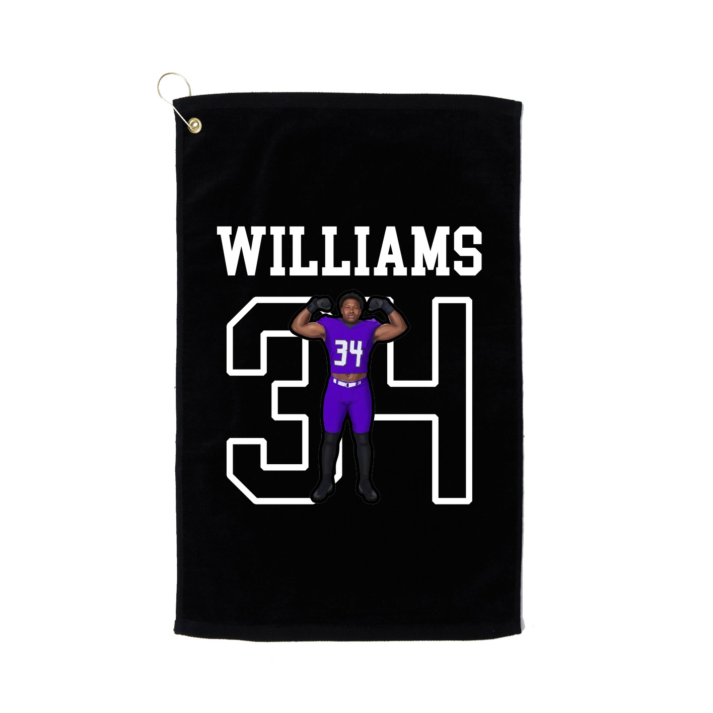 Golf Towel — Shirsey in Black