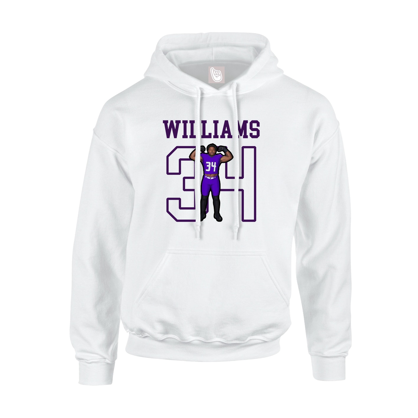 Youth Hoodie — Shirsey in White