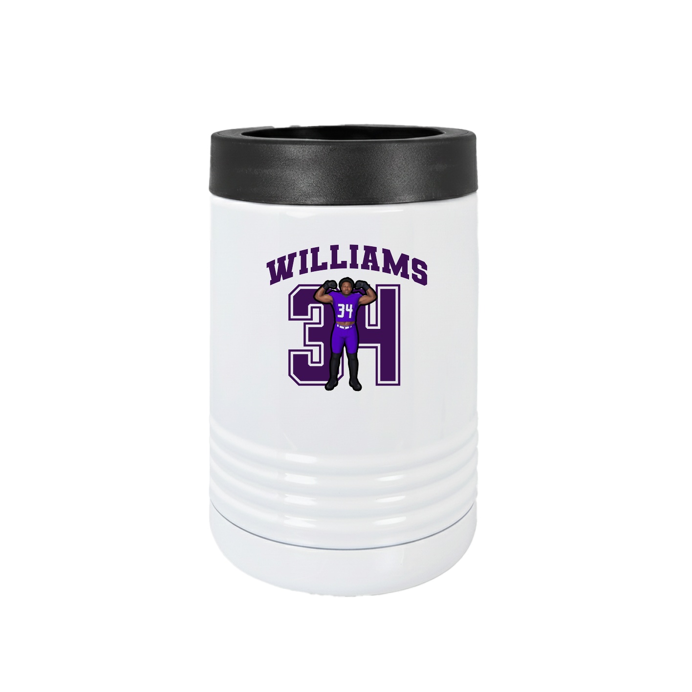 Beverage Holder — Number in White