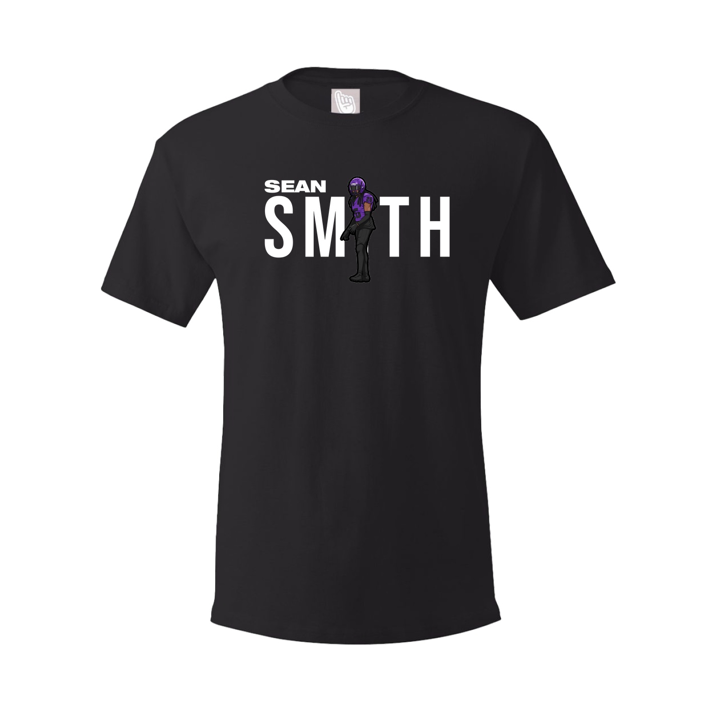Youth Tee — Player Name in Black