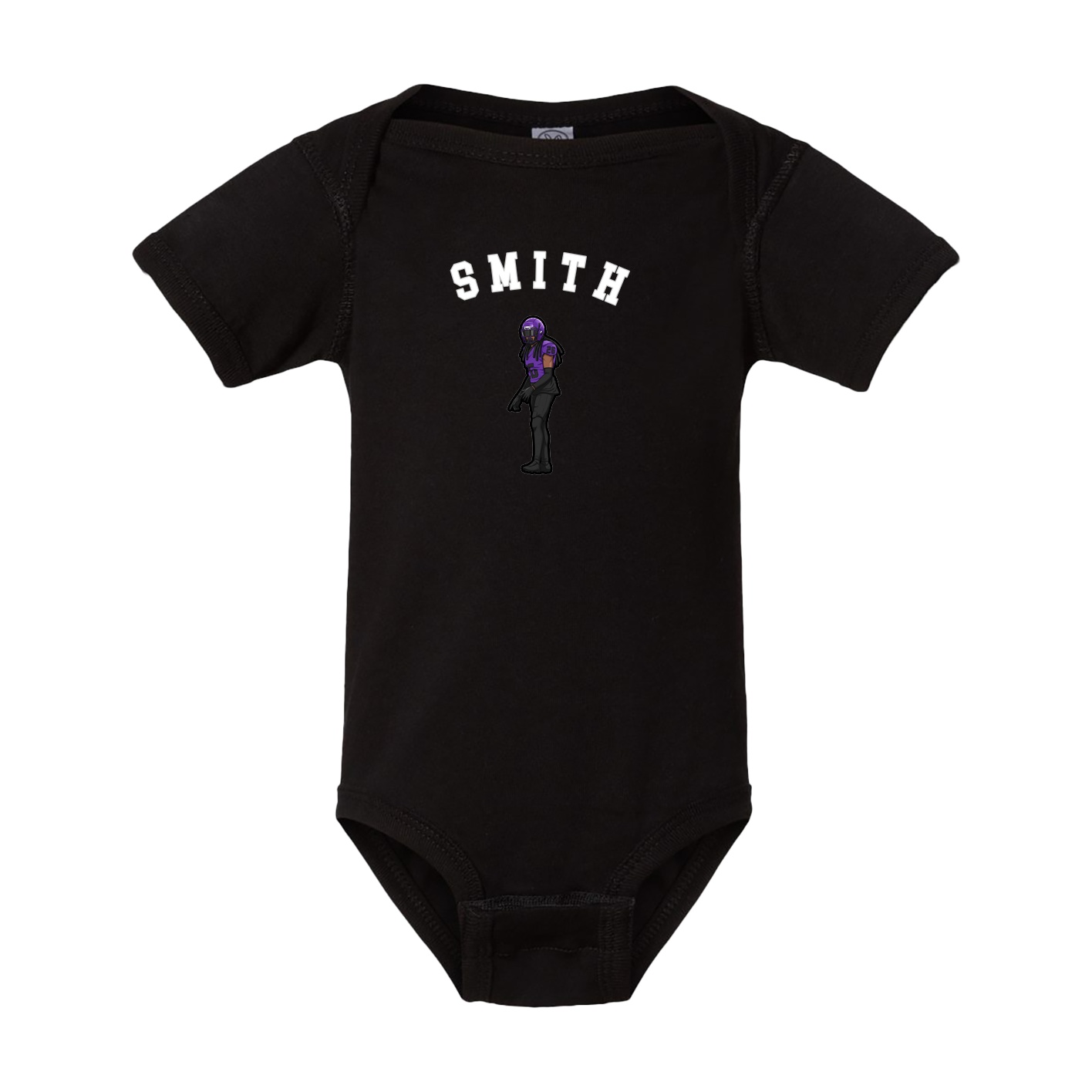 Baby Onesie — Shirsey Arch in Black