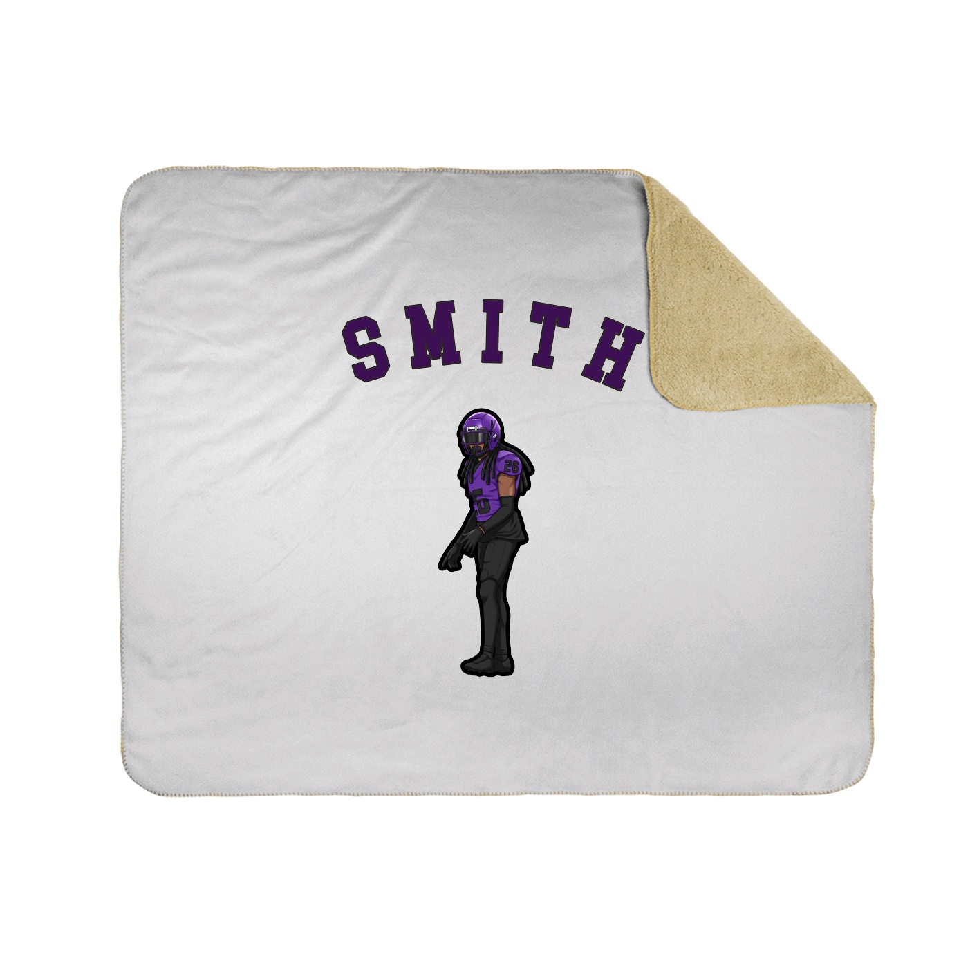 Throw Blanket — Shirsey Arch in White