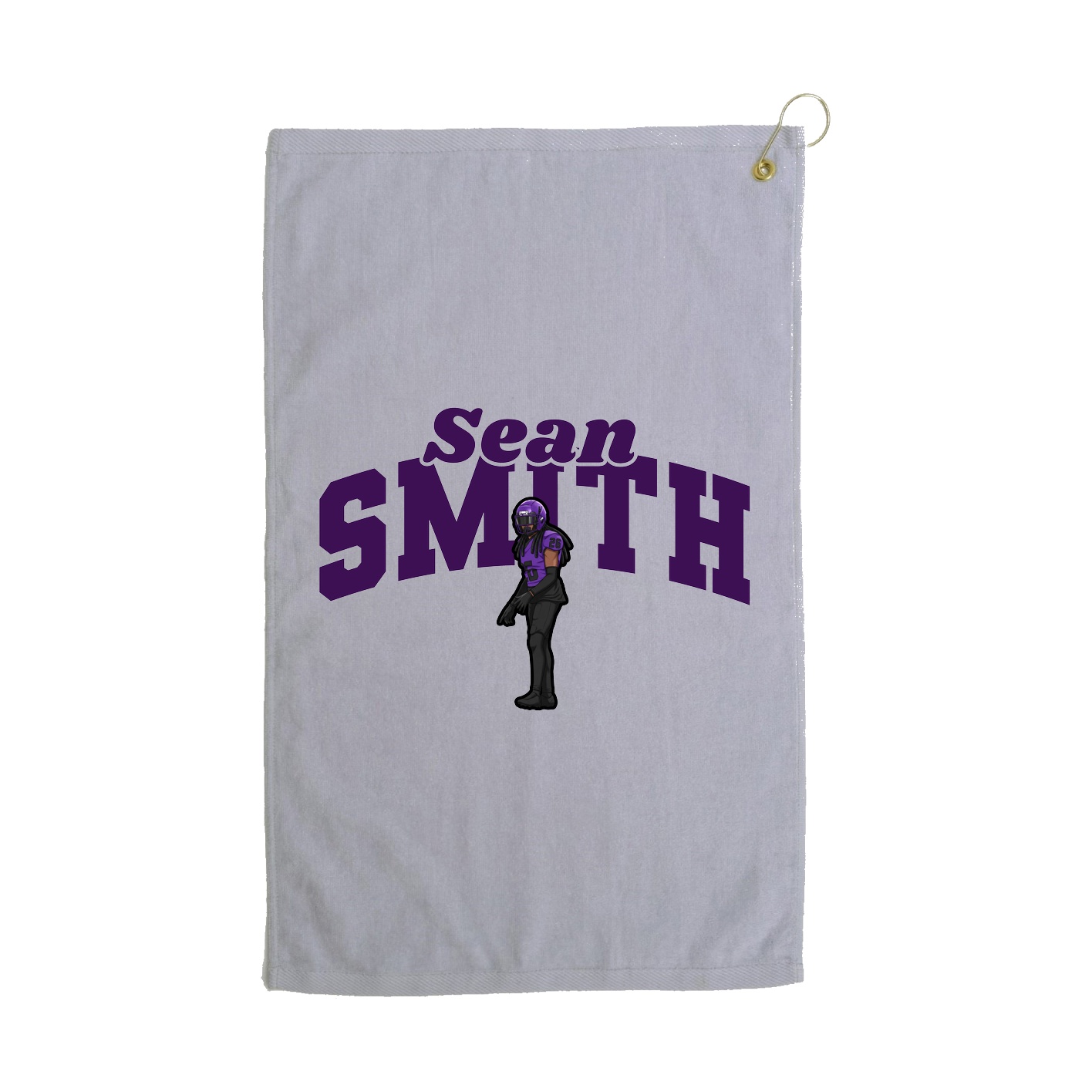 Golf Towel — Signature Arch in Grey