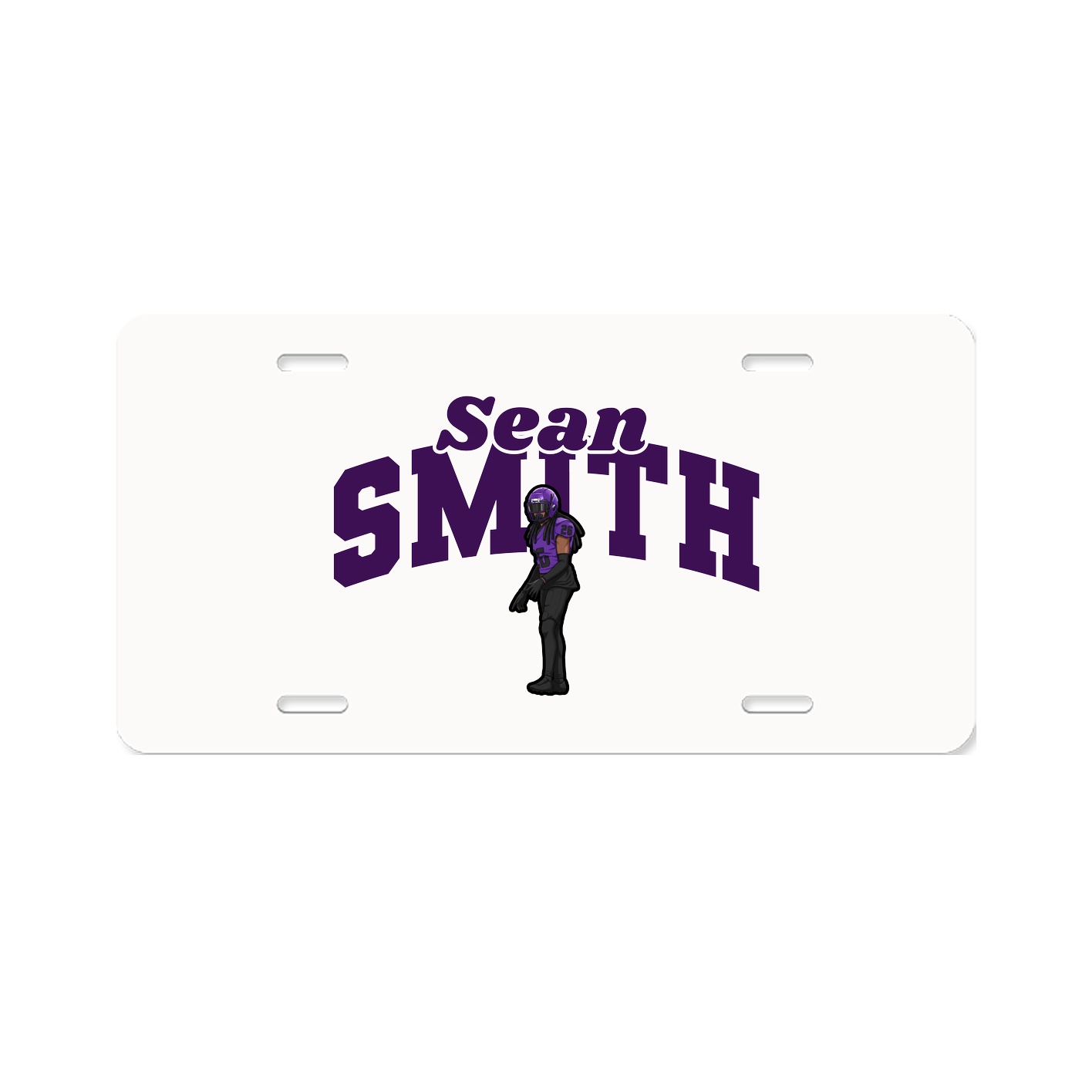 License Plate — Signature Arch in Classic