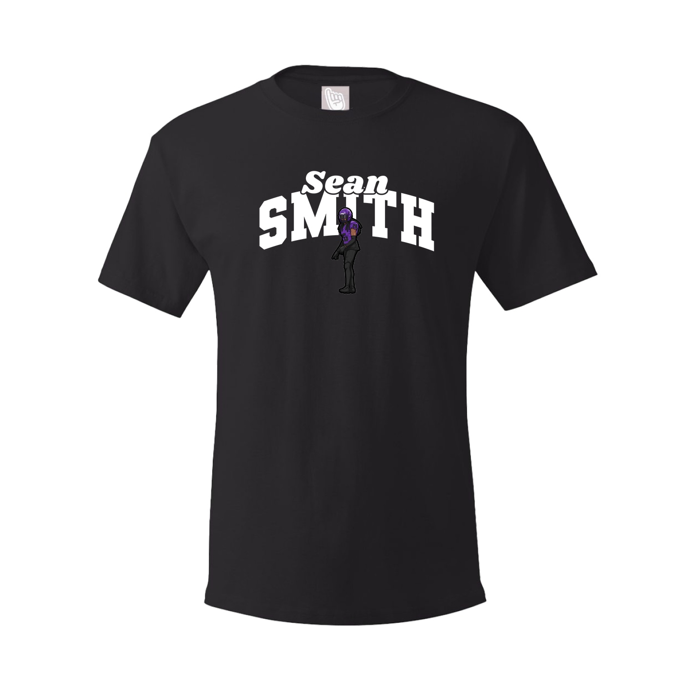 Tee — Signature Arch in Black