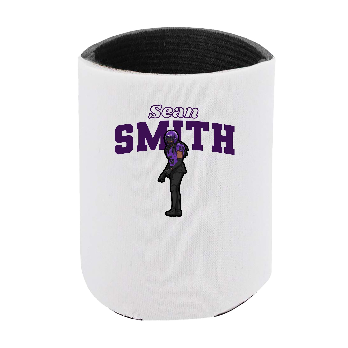 Can Holder — Name Arch in White