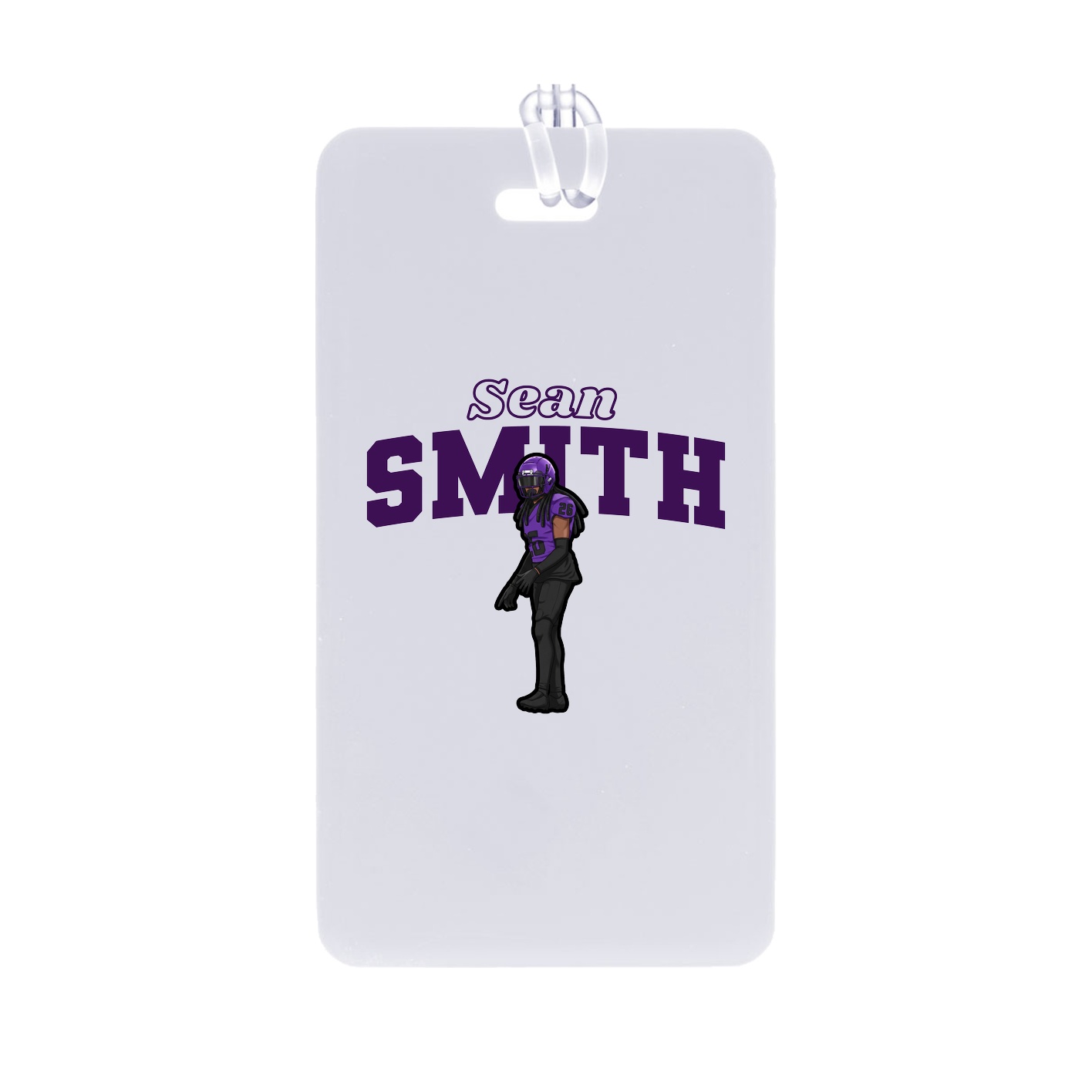 Bag Tag — Name Arch in Classic