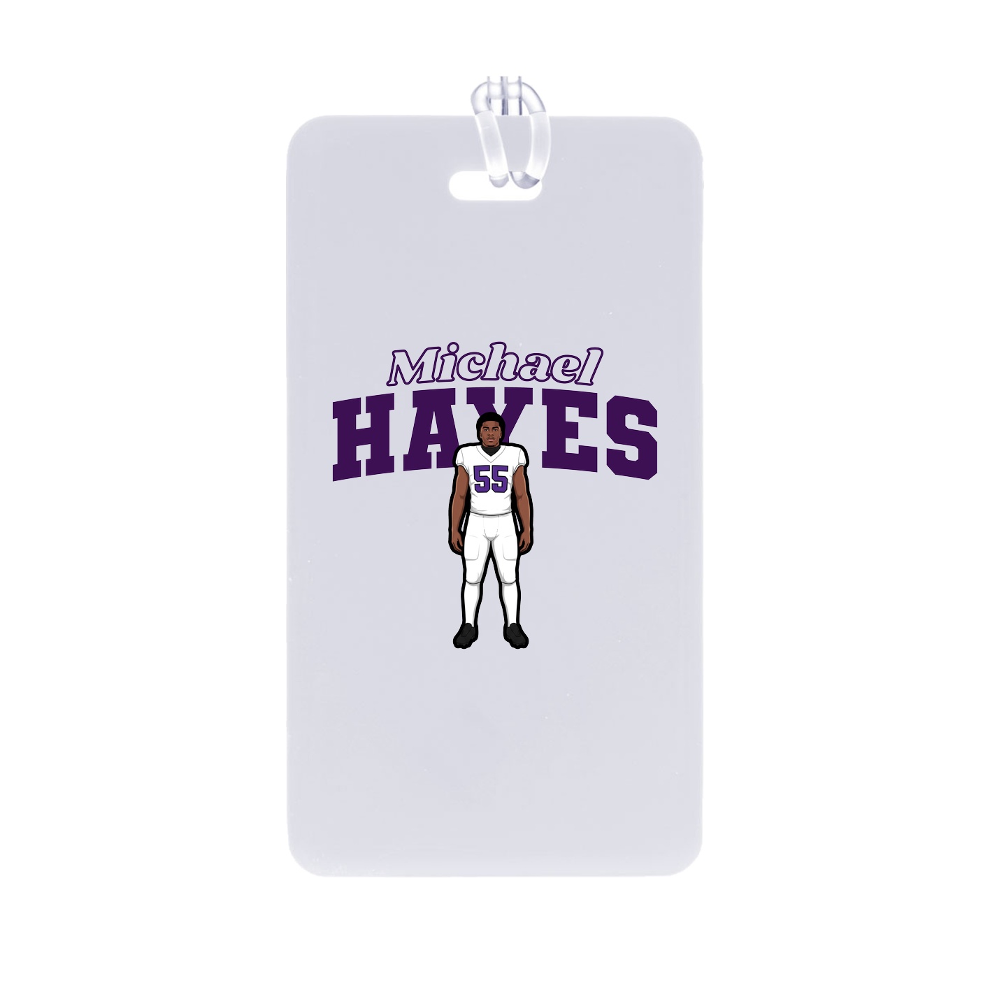 Bag Tag — Name Arch in Classic