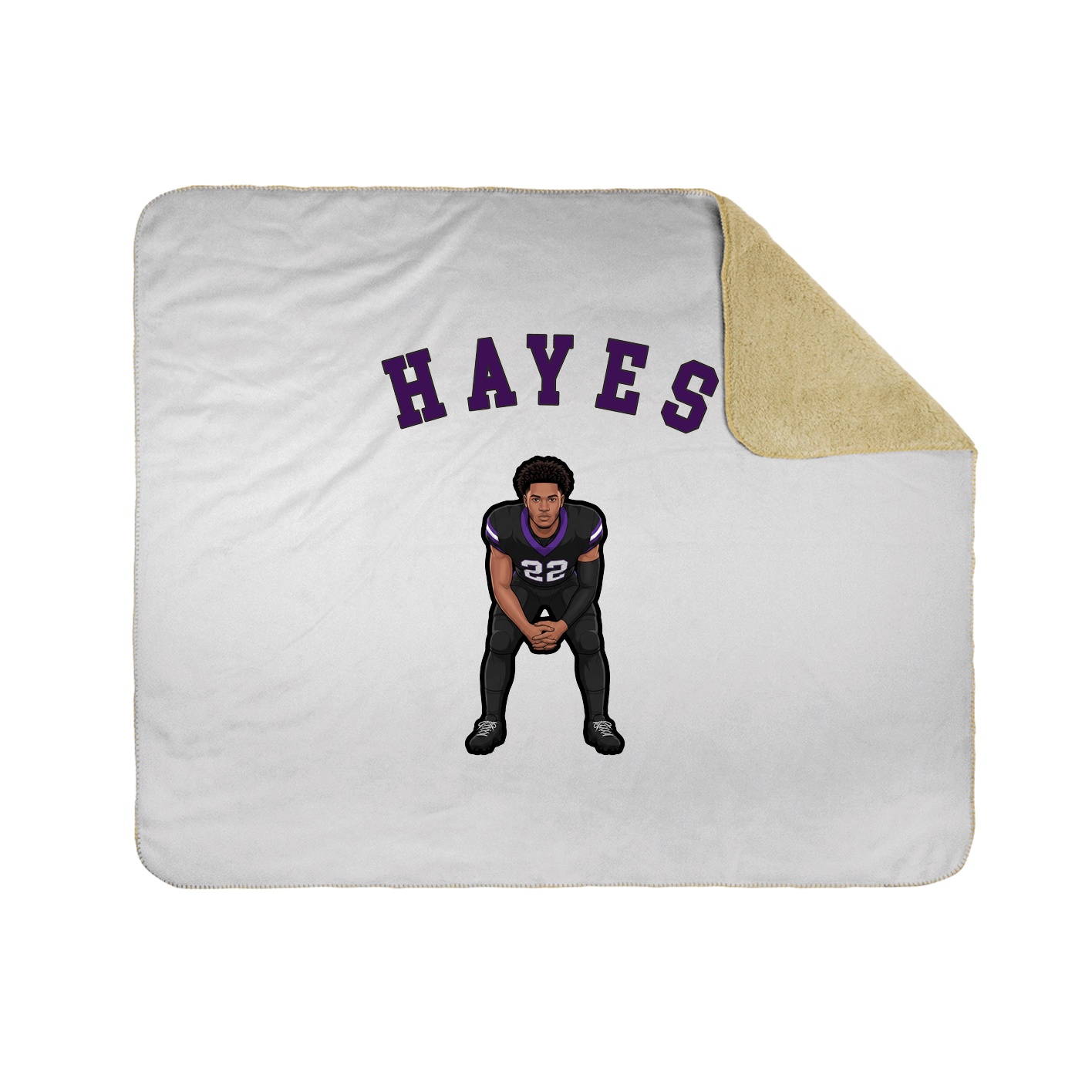Throw Blanket — Shirsey Arch in White