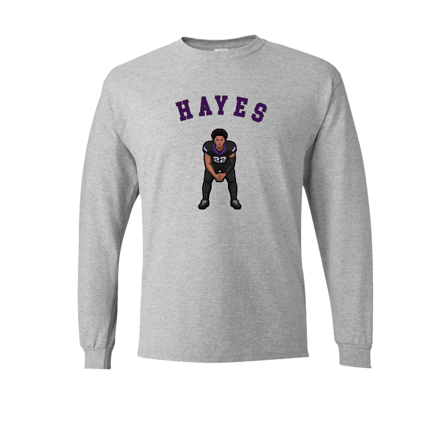 Long Sleeve Tee — Shirsey Arch in Grey