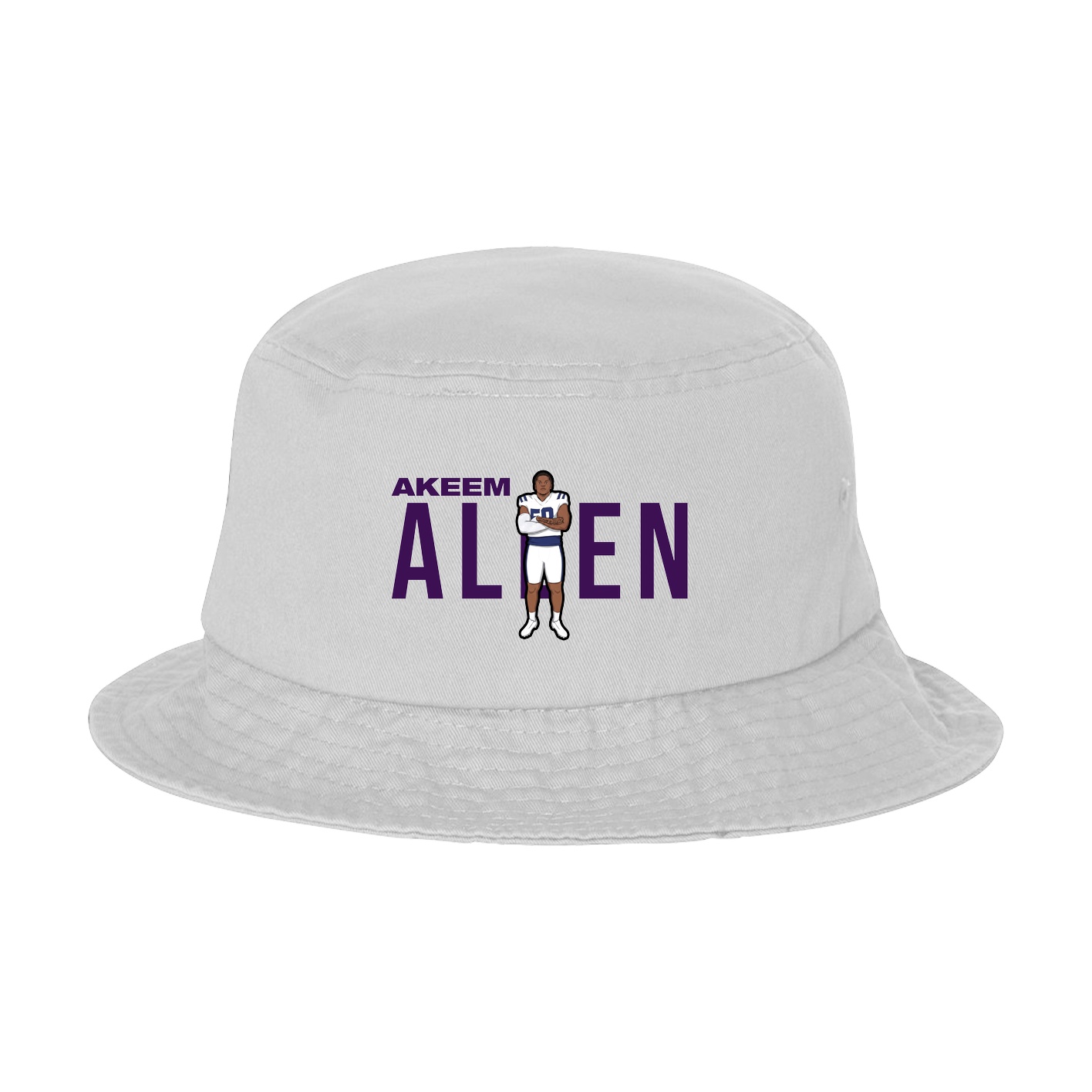 Bucket Cap — Player Name in White