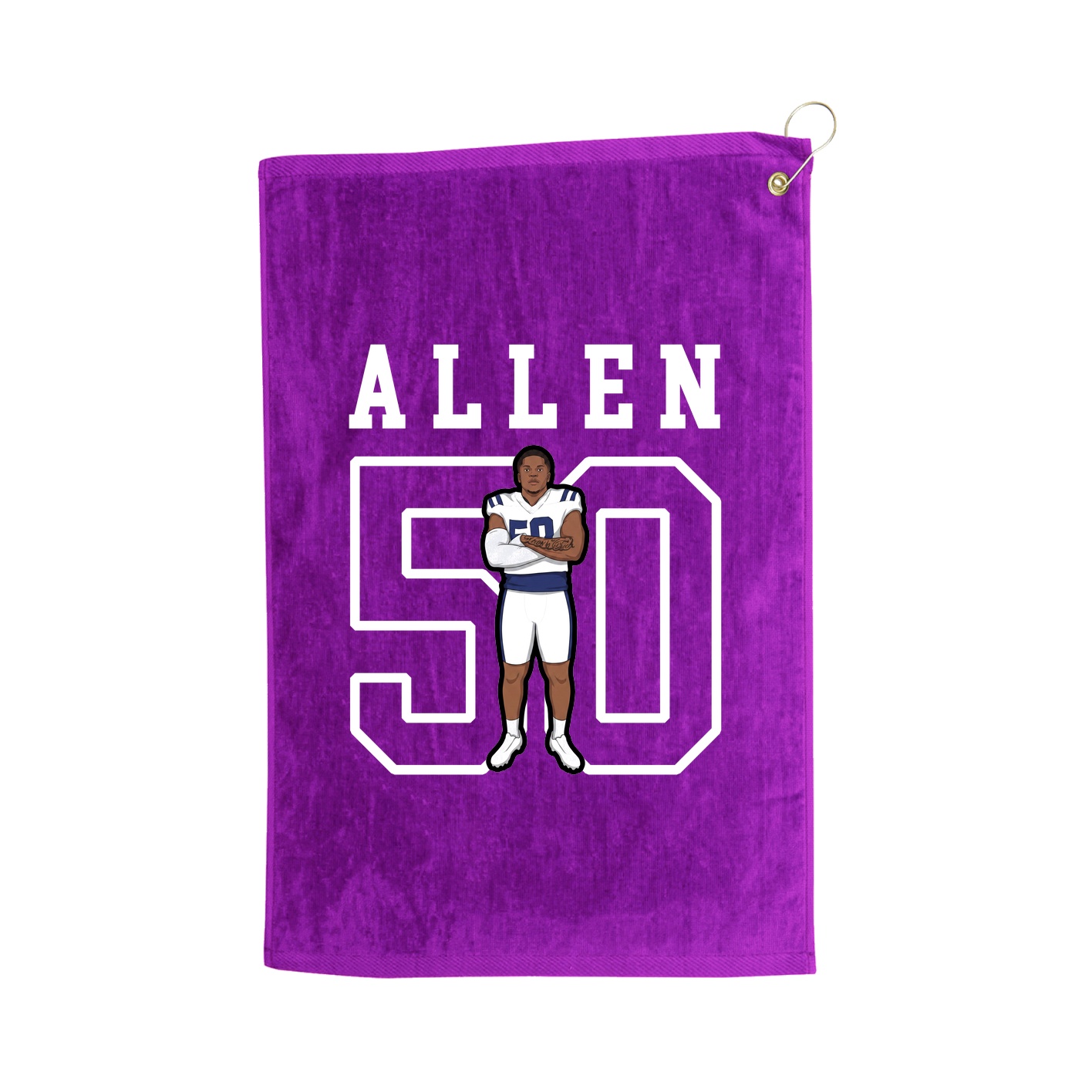 Golf Towel — Shirsey in Purple