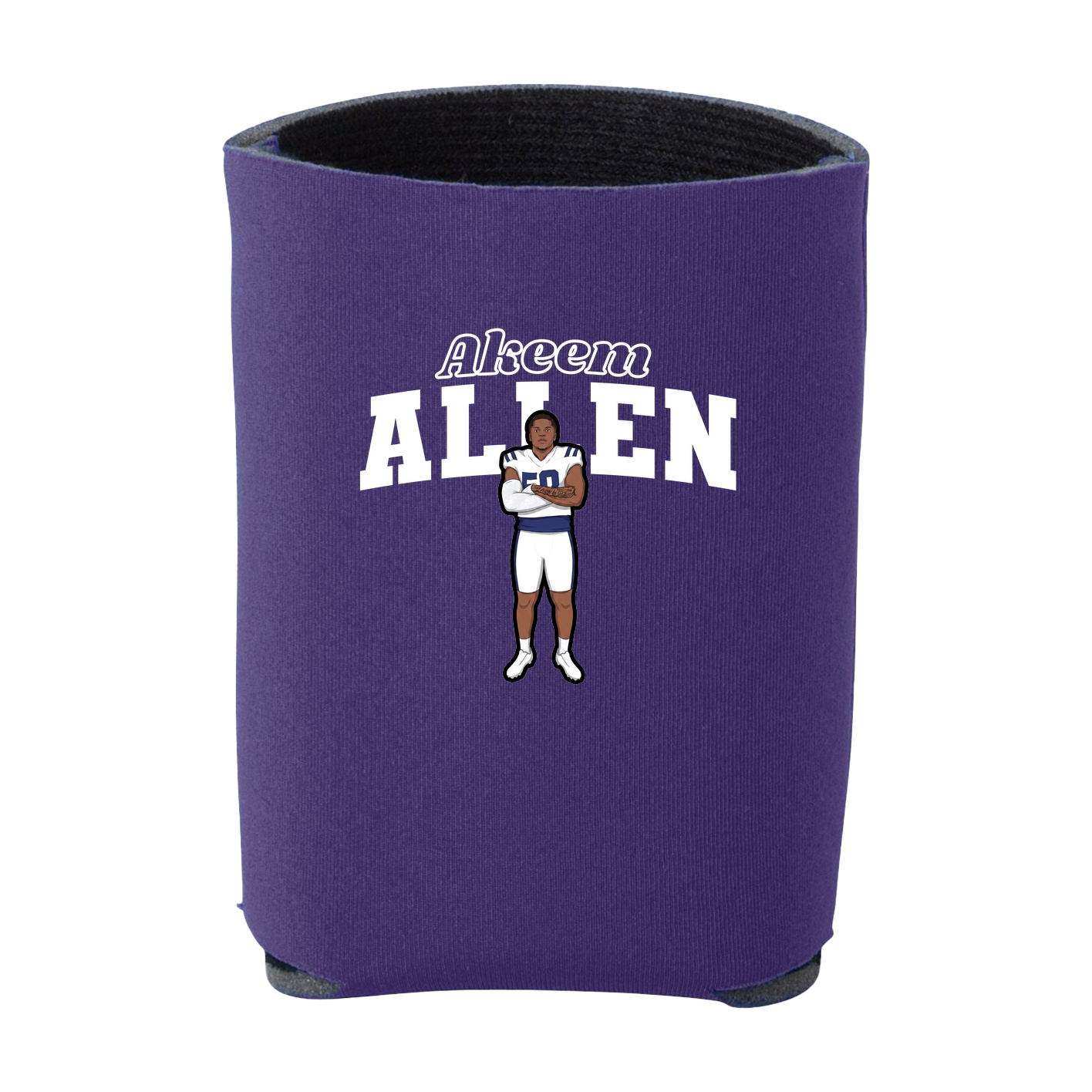 Can Holder — Name Arch in Purple