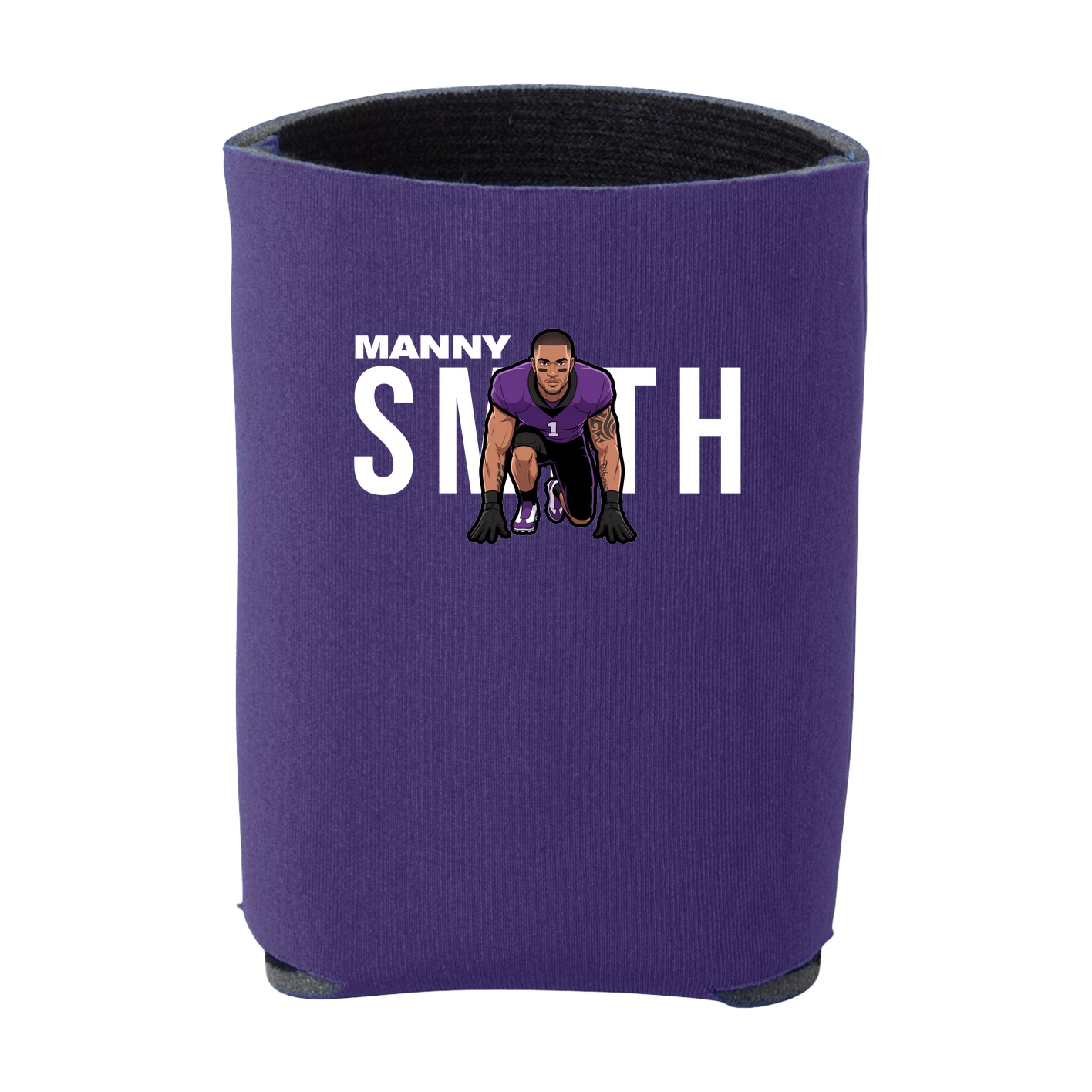 Can Holder — Player Name in Purple