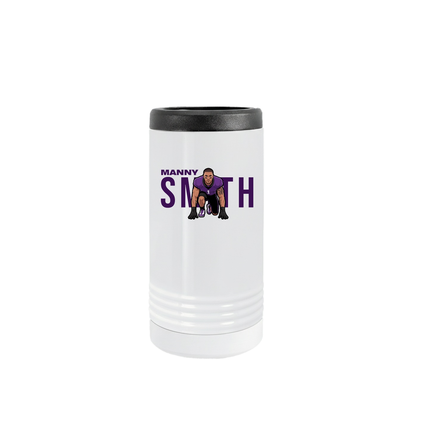 Slim Beverage Holder — Player Name in White