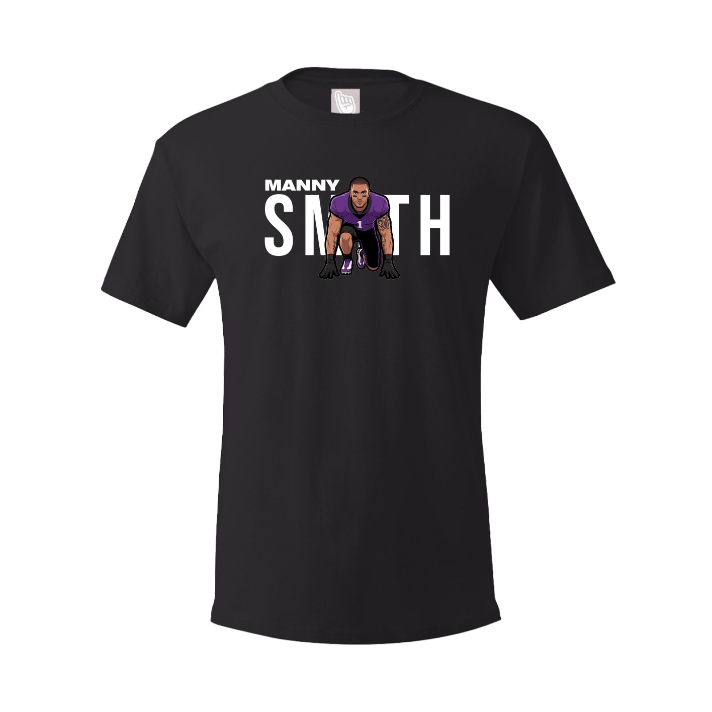 Youth Tee — Player Name in Black