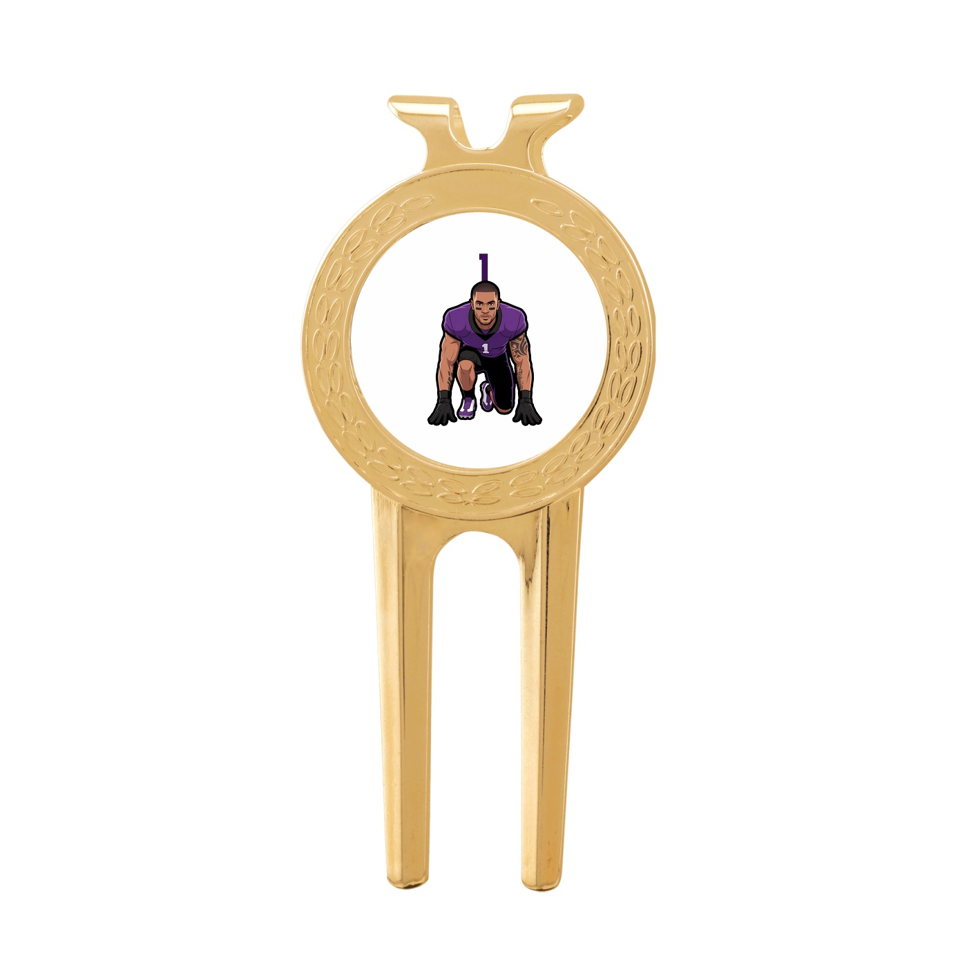 Divot Tool with Ball Marker — Number Top in Classic