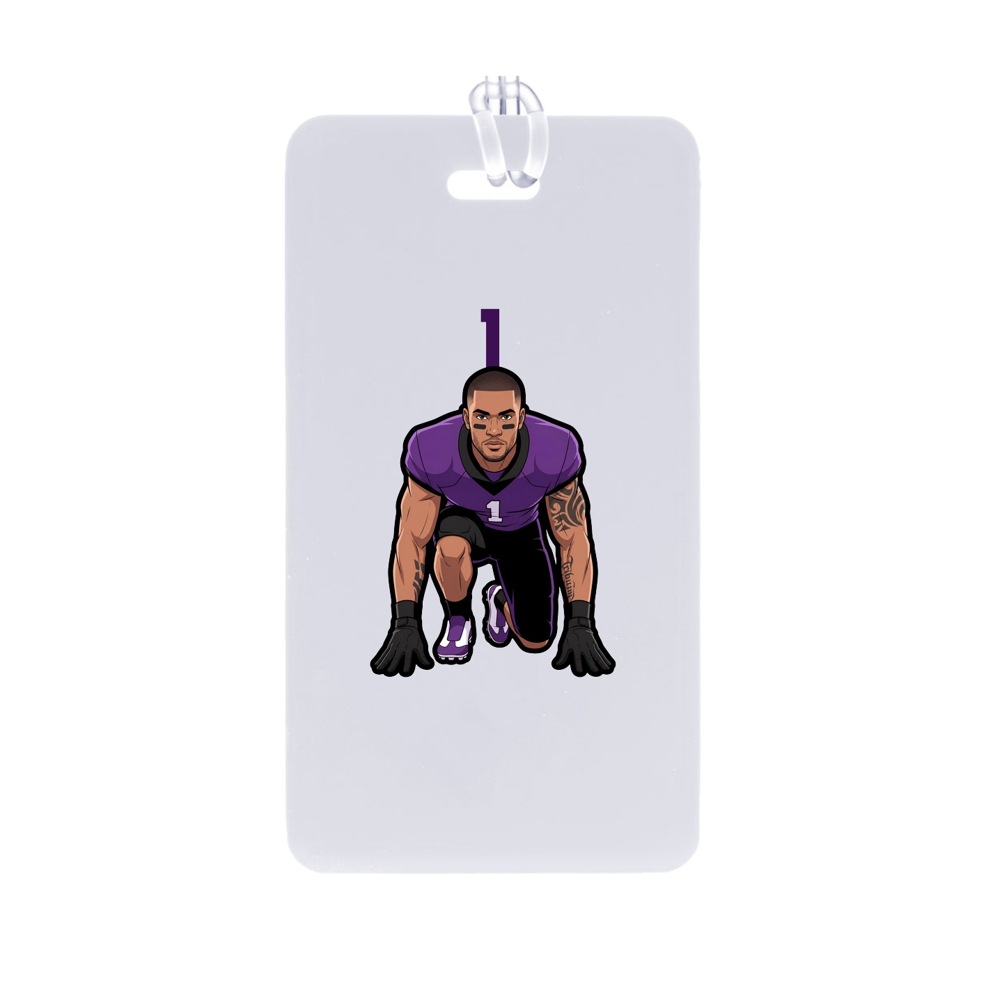 Bag Tag — Number Top in Classic