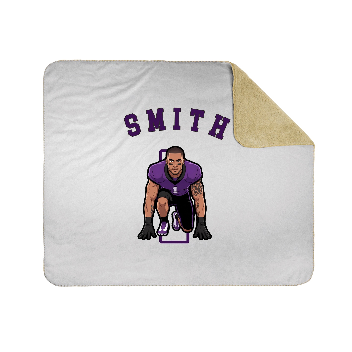 Throw Blanket — Shirsey Arch in White