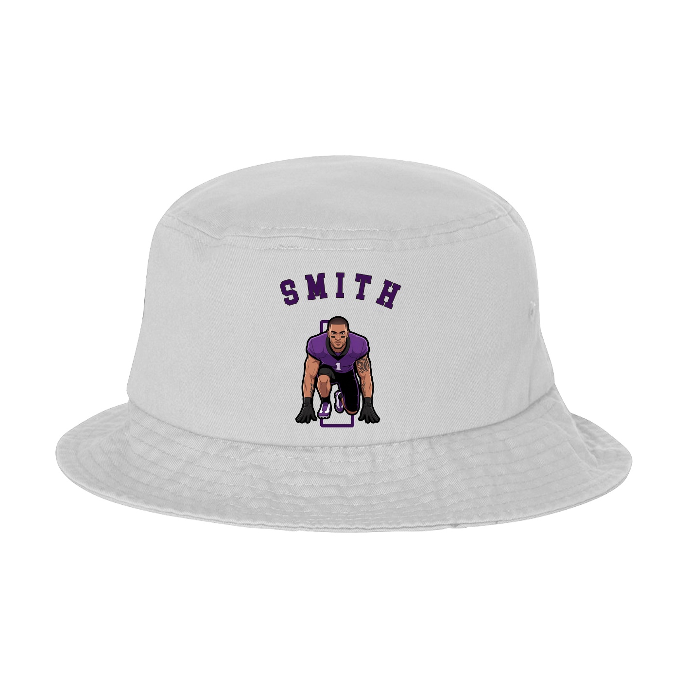 Bucket Cap — Shirsey Arch in White