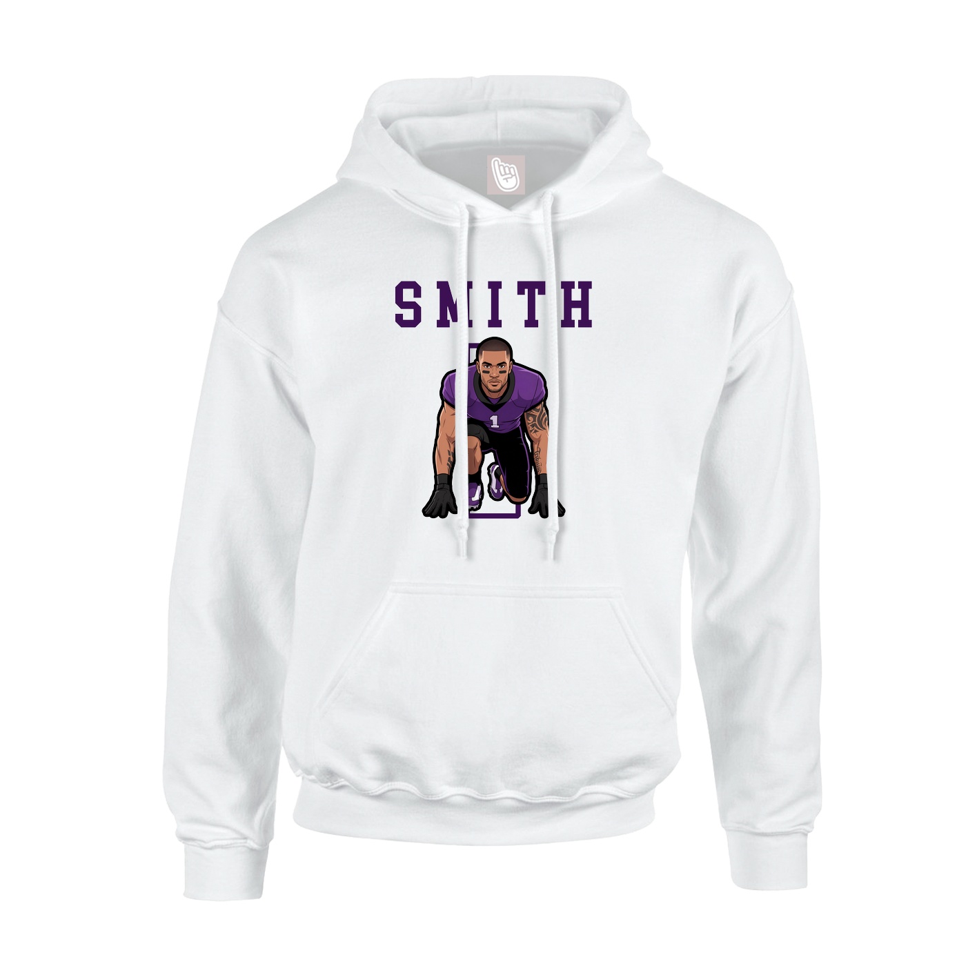 Youth Hoodie — Shirsey in White