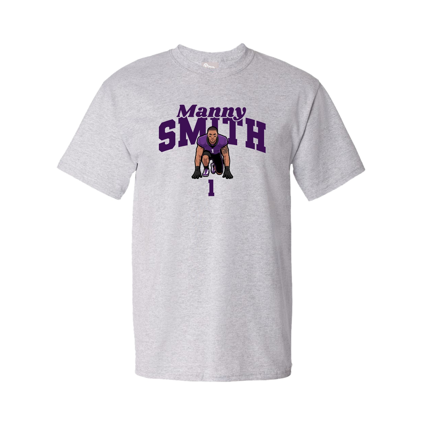Youth Tee — Signature Arch in Grey