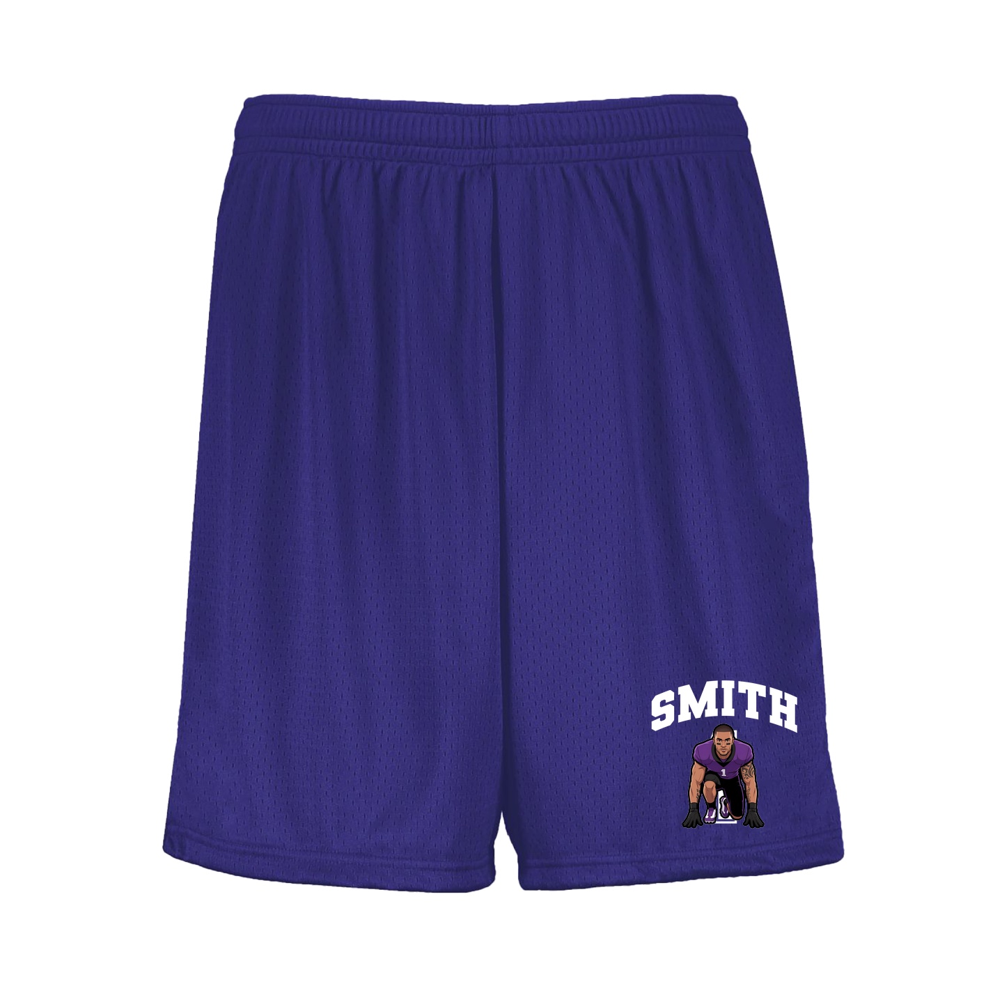 Shorts — Number in Purple