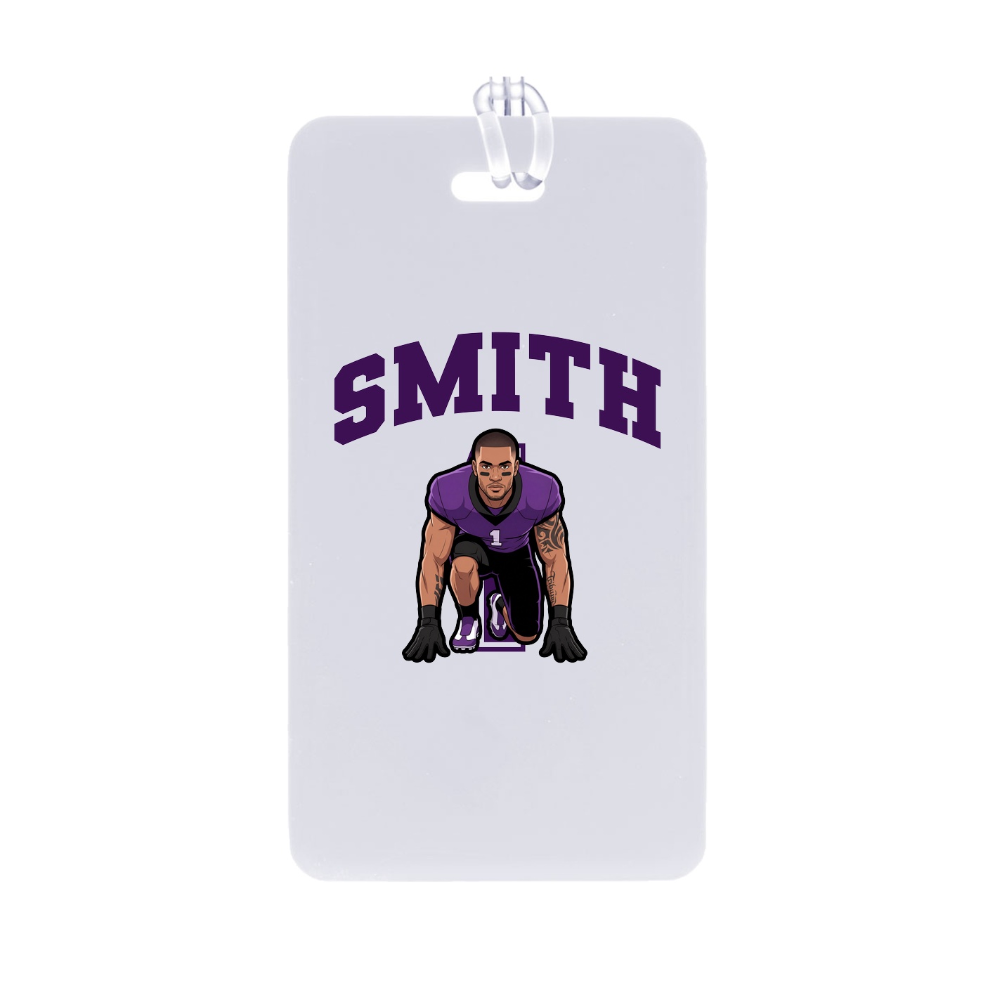 Bag Tag — Number in Classic