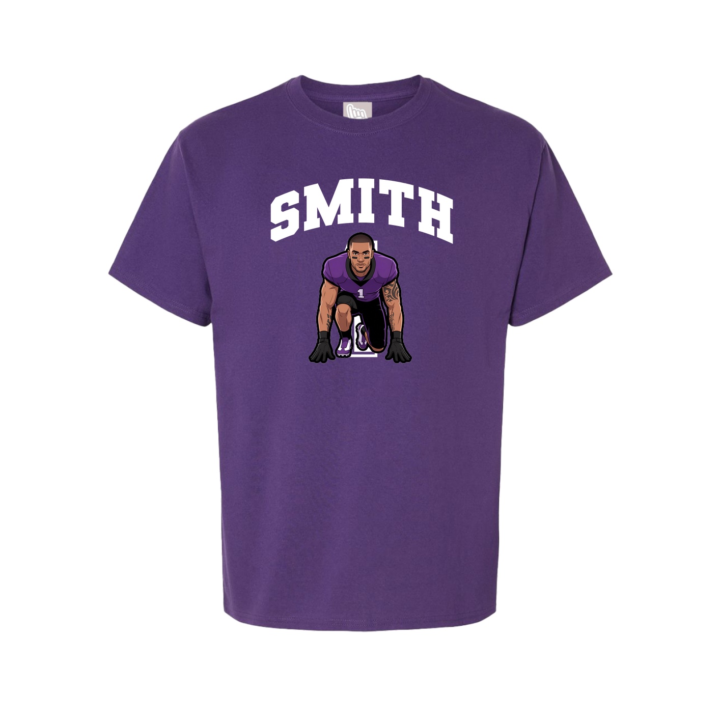 Tee — Number in Purple