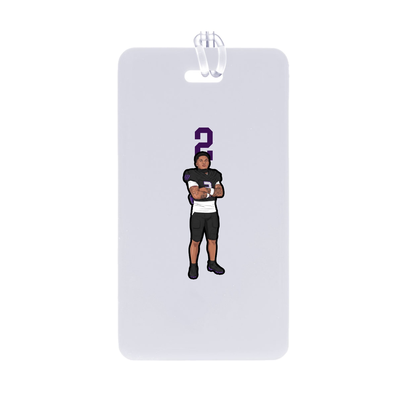 Bag Tag — Number Top in Classic