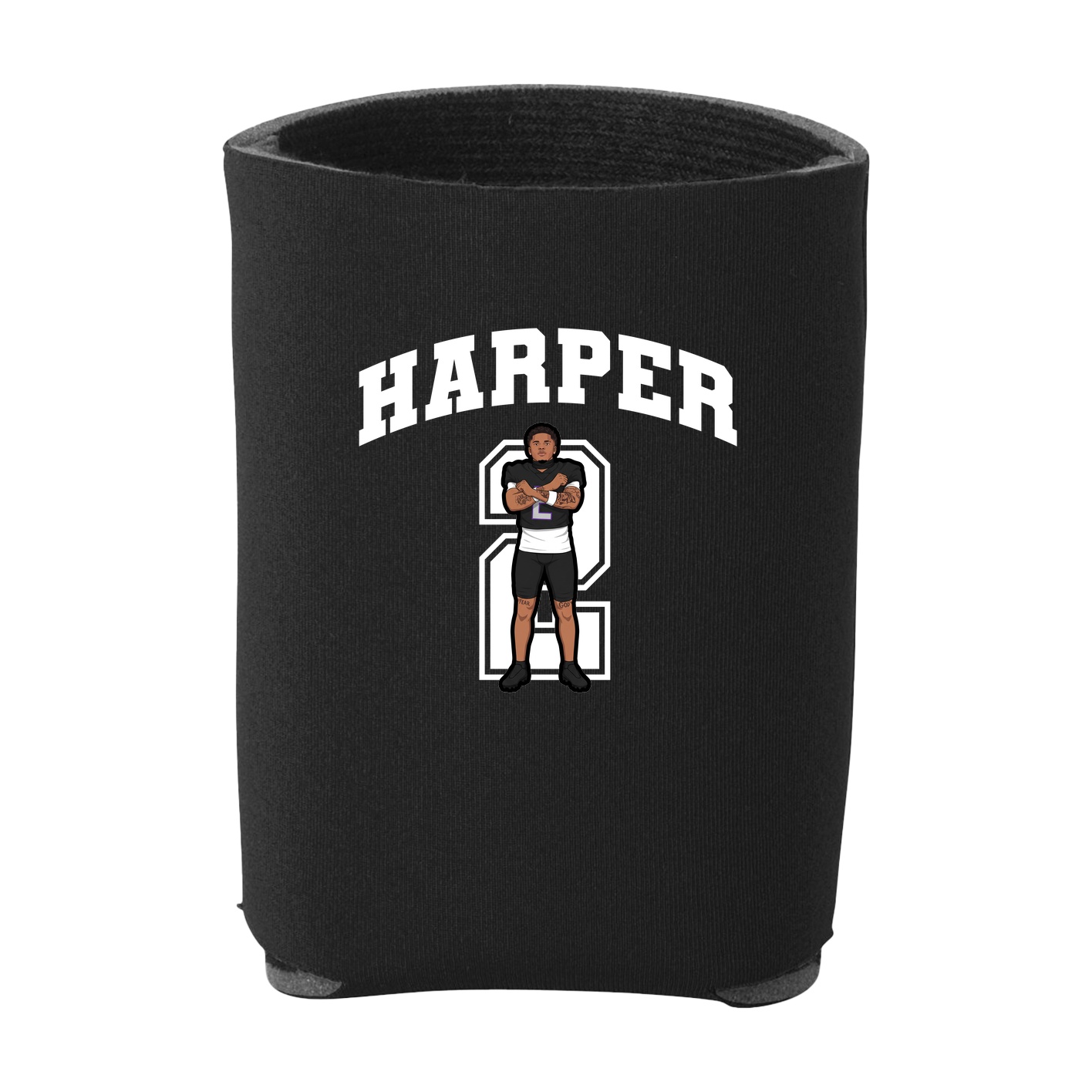 Can Holder — Number in Black