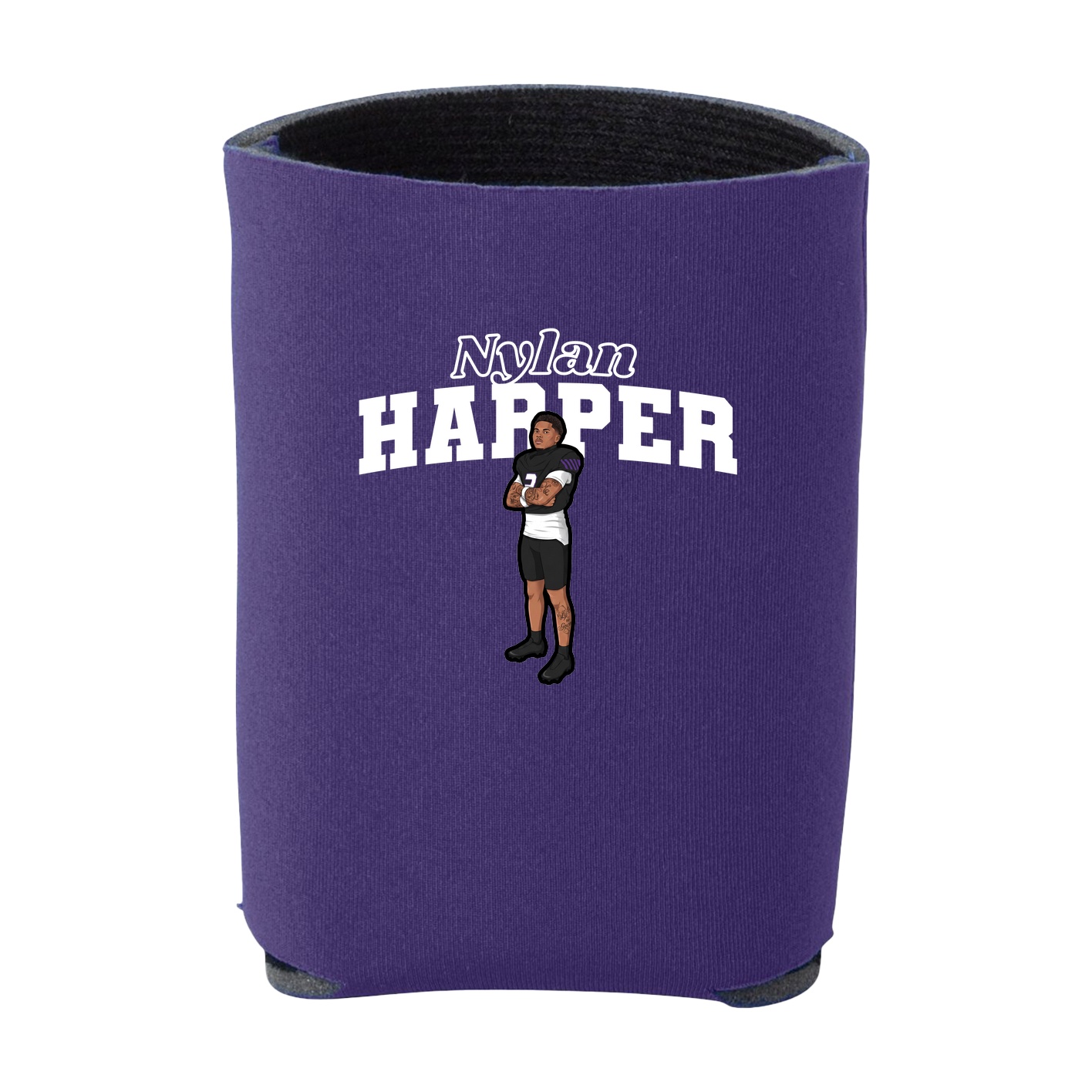 Can Holder — Name Arch in Purple