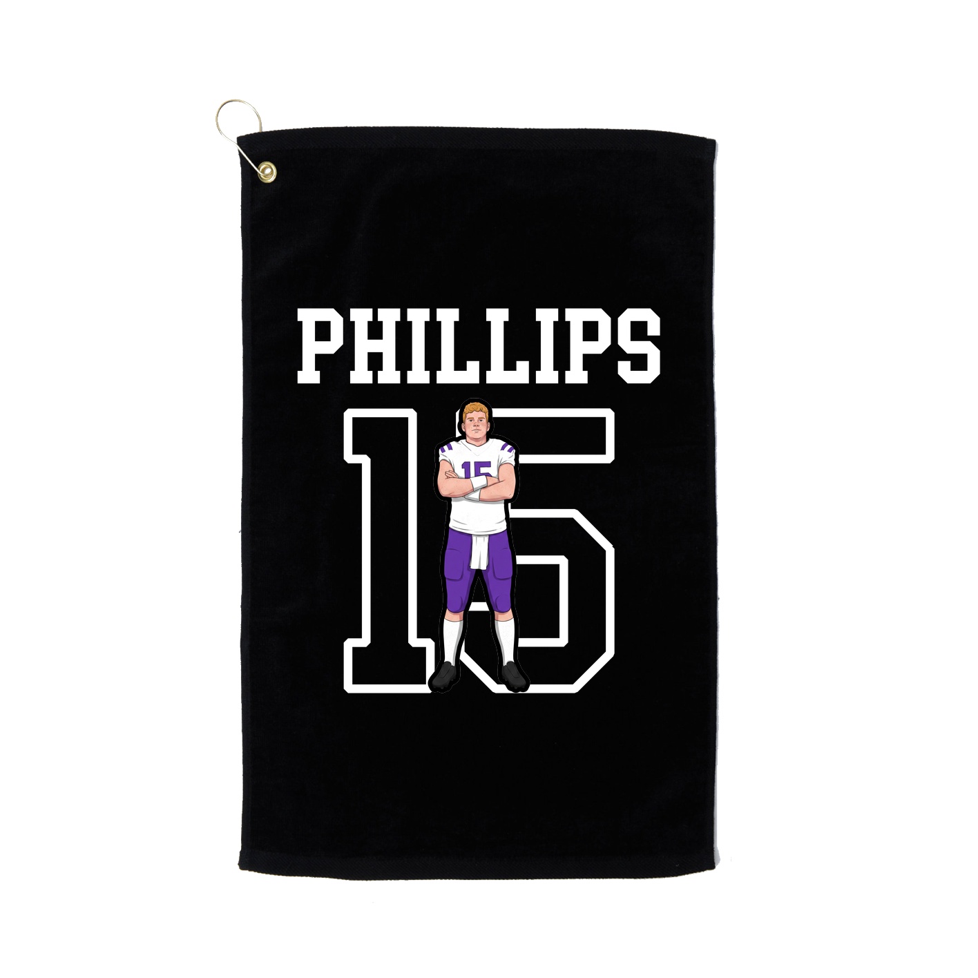 Golf Towel — Shirsey in Black