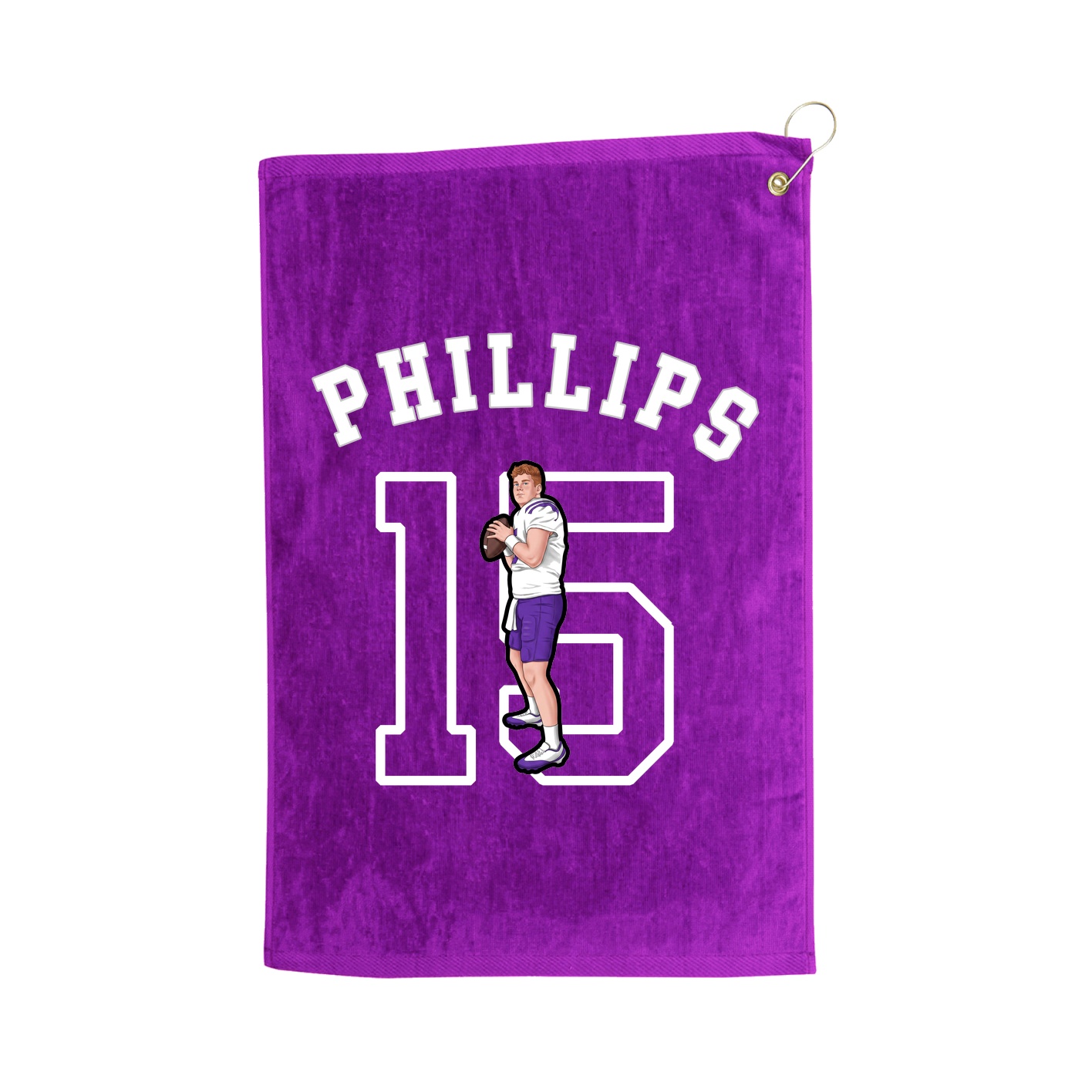 Golf Towel — Shirsey Arch in Purple