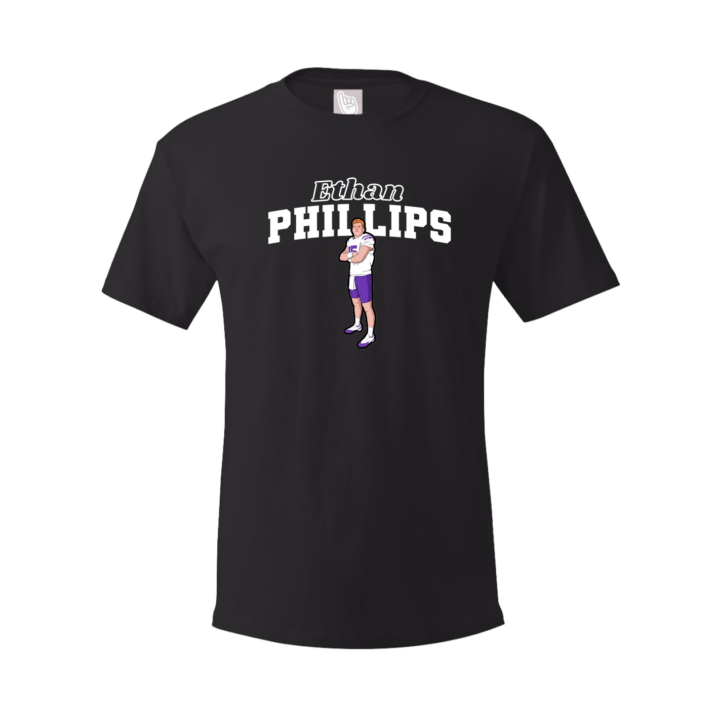 Tee — Name Arch in Black