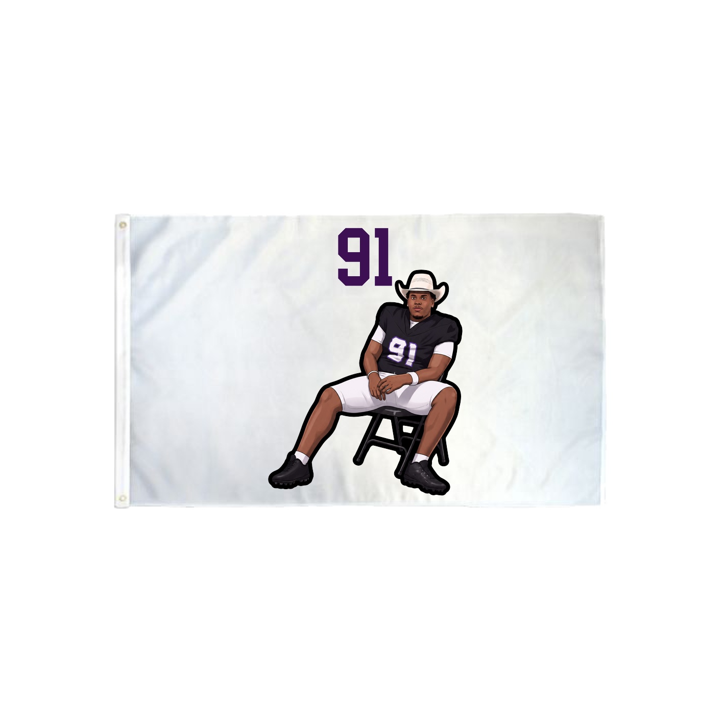 3x5 Flag — Number Top in Classic