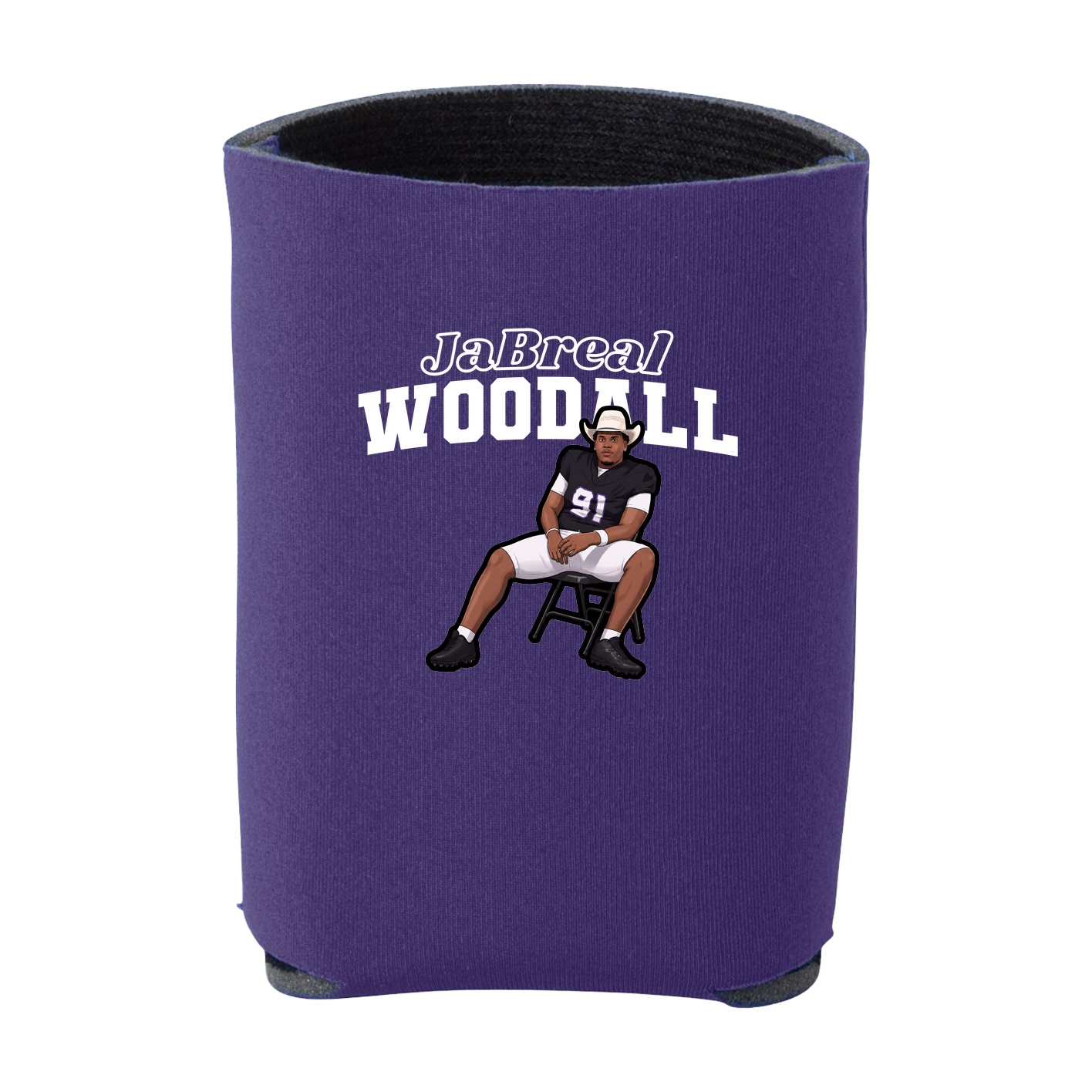 Can Holder — Name Arch in Purple