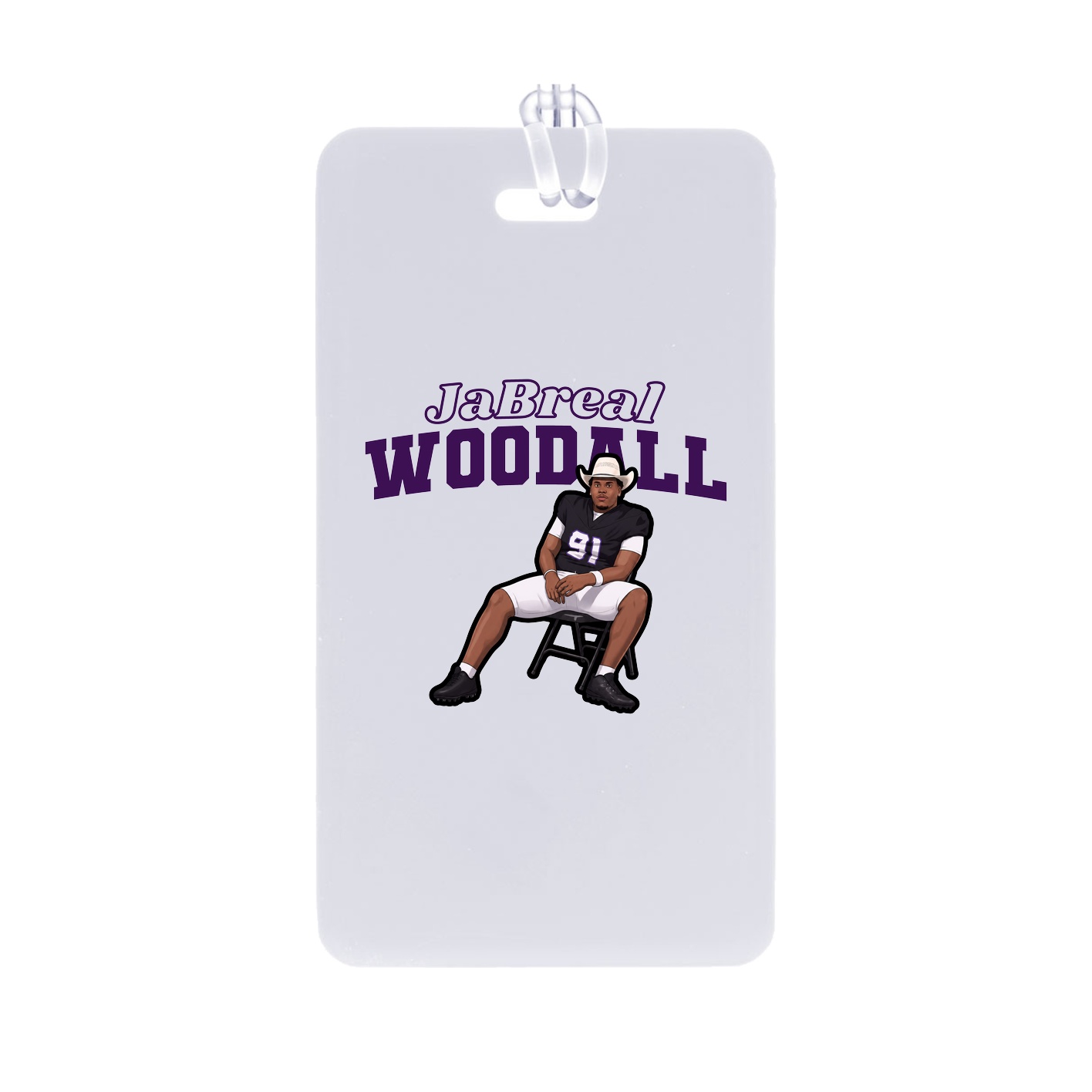 Bag Tag — Name Arch in Classic