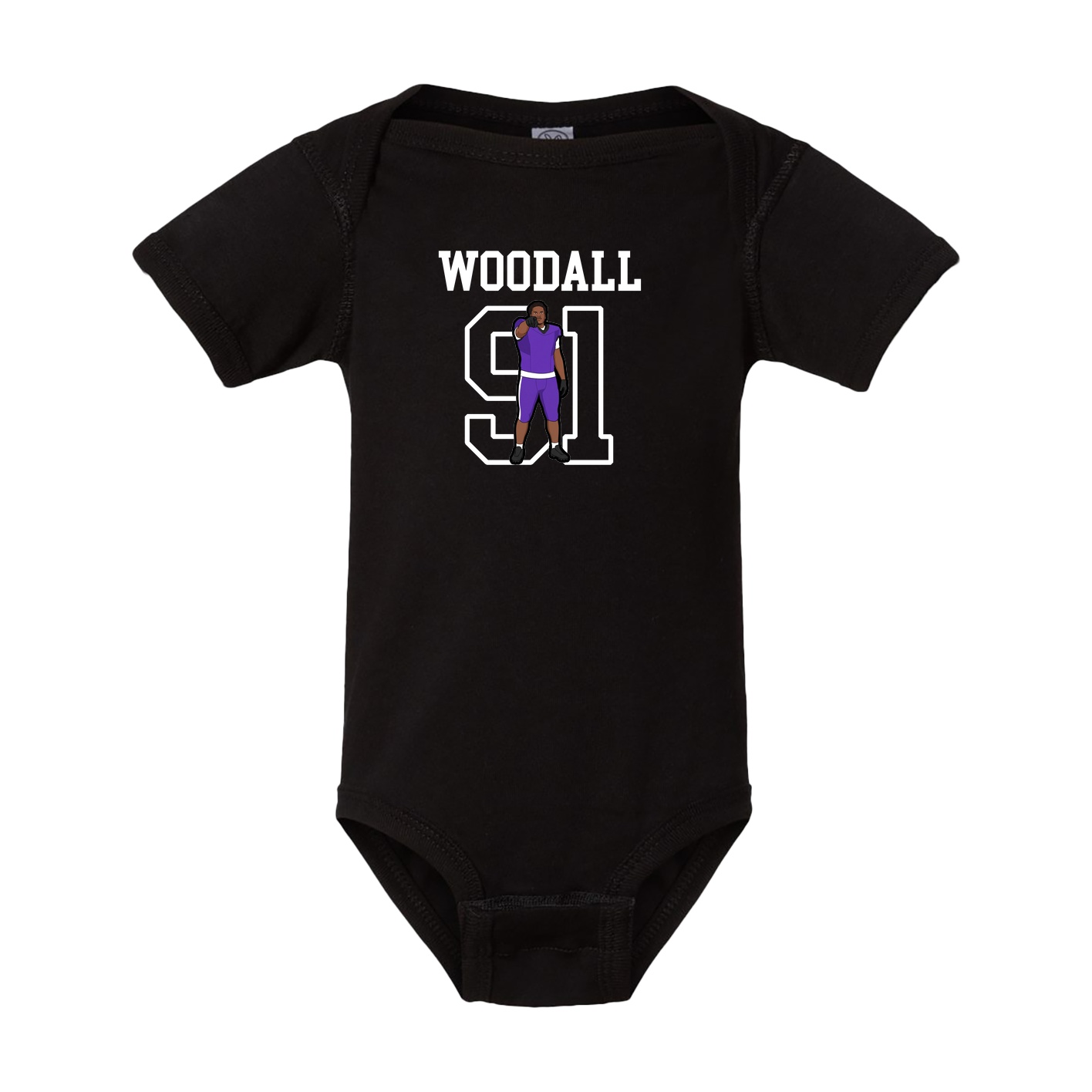 Baby Onesie — Shirsey in Black