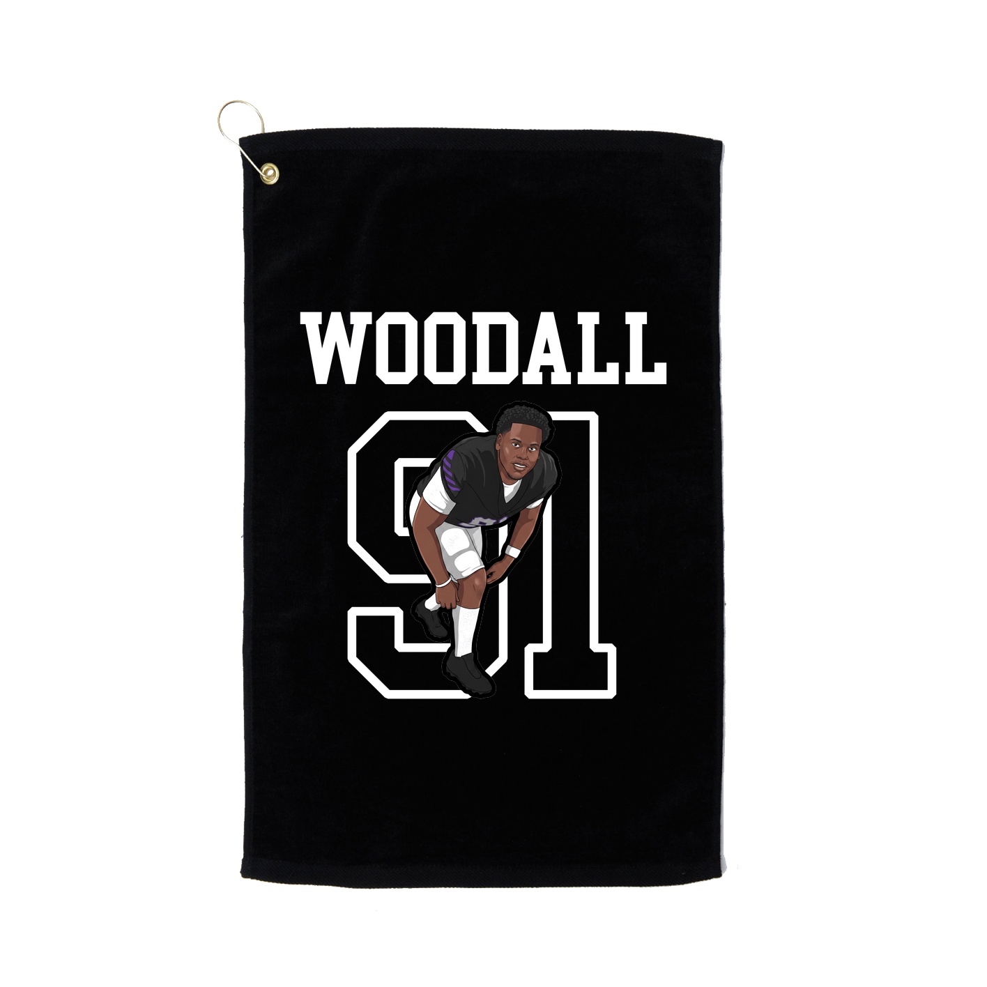 Golf Towel — Shirsey in Black