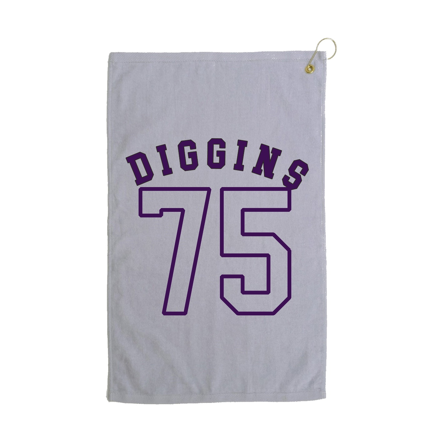 Golf Towel — Shirsey Arch in Grey