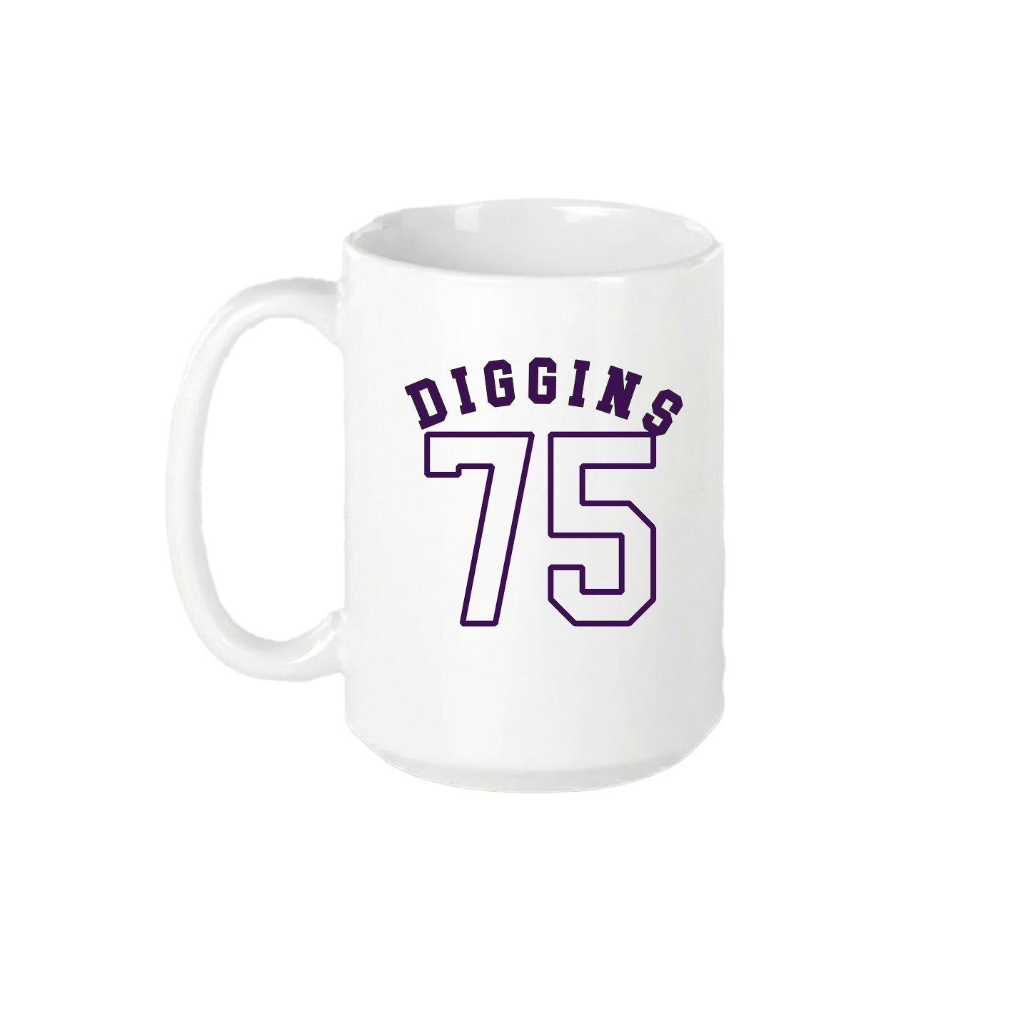 15oz Coffee Mug — Shirsey Arch in White