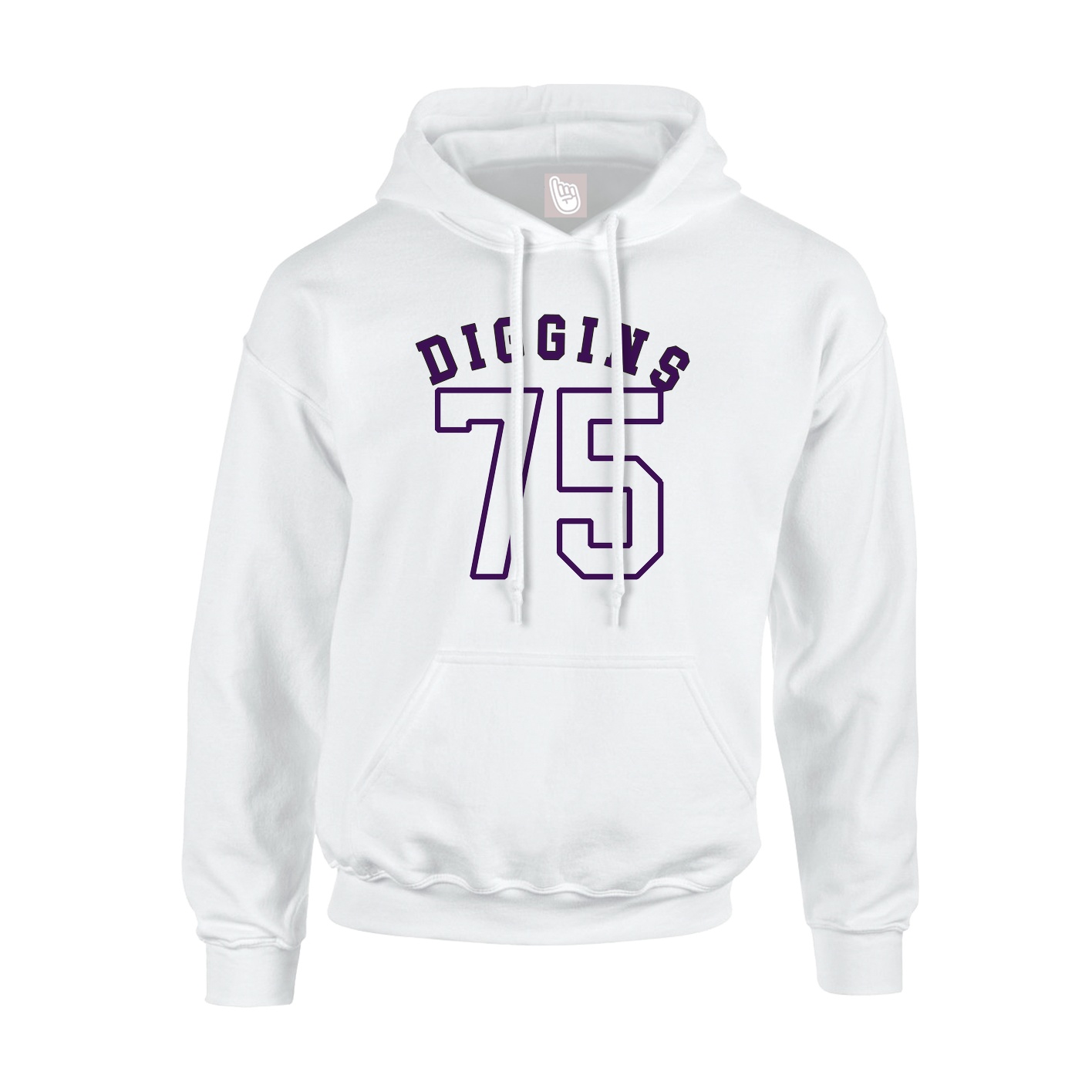 Hoodie — Shirsey Arch in White